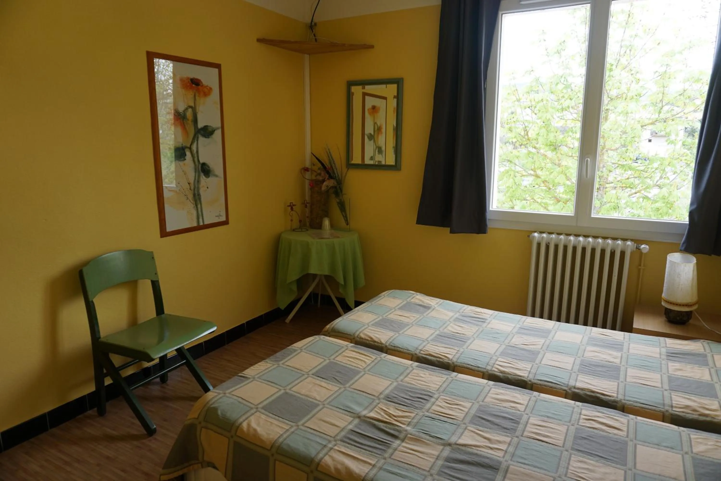 Bed in Gîte des Grands Causses