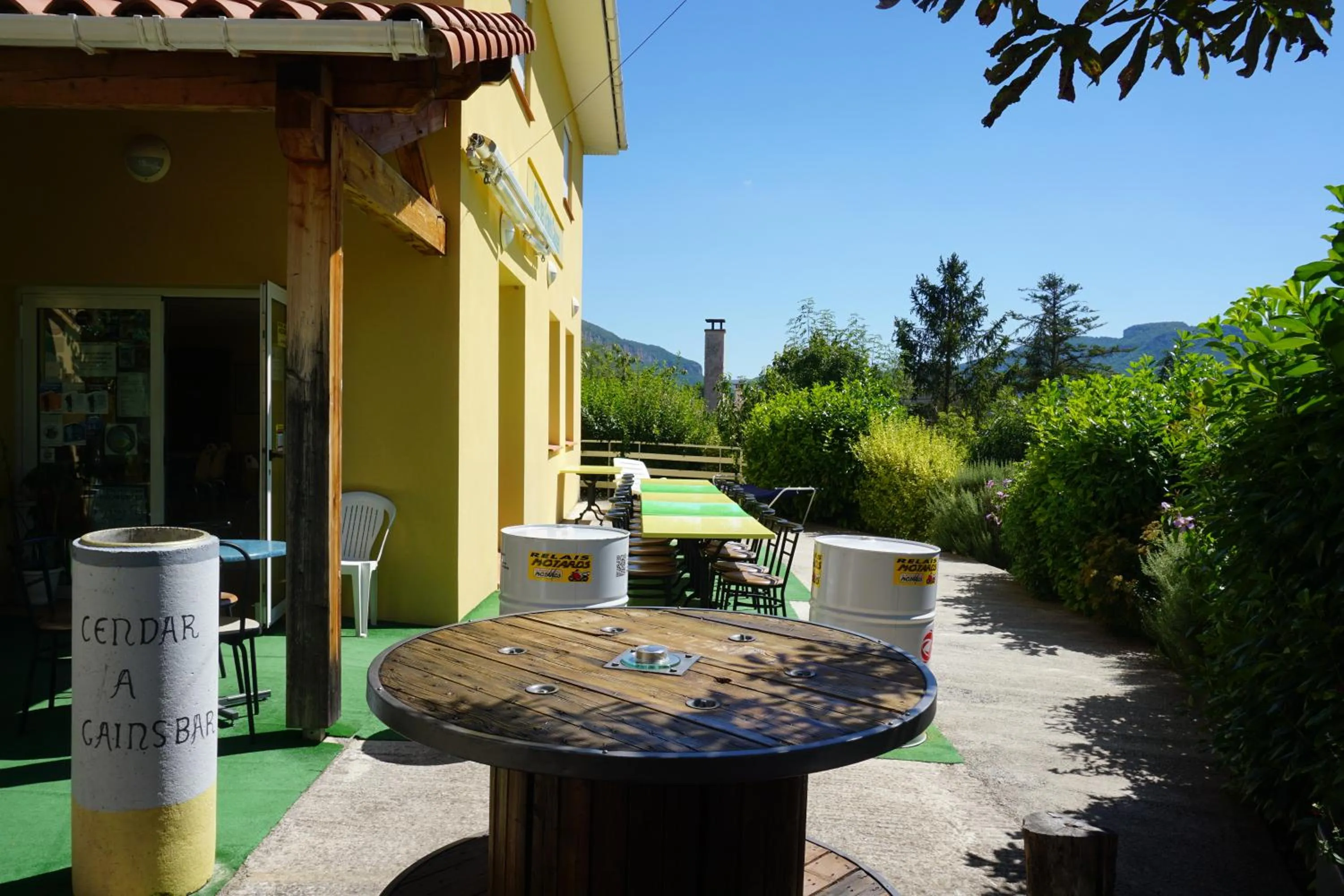 Balcony/Terrace in Gîte des Grands Causses