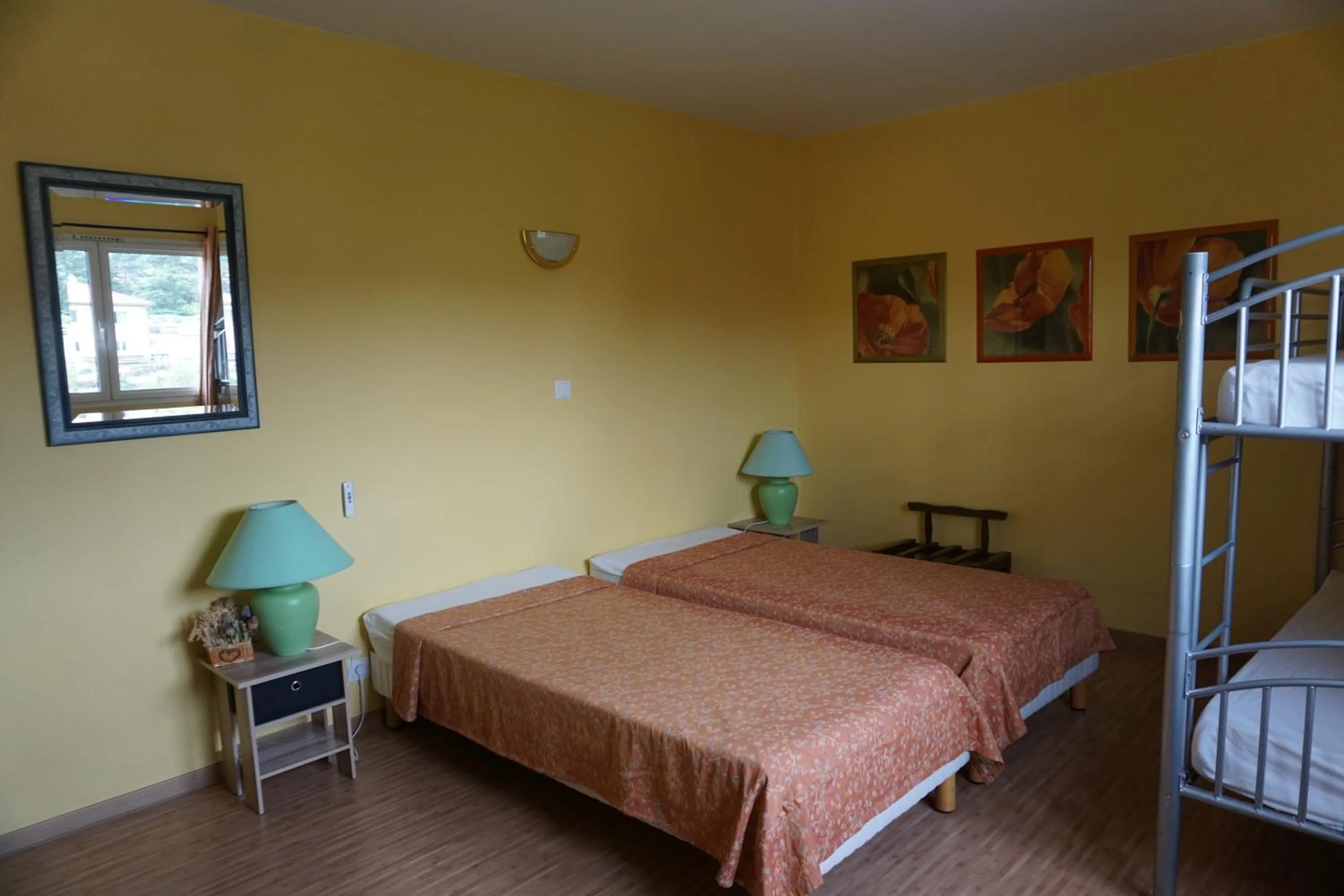 Bed in Gîte des Grands Causses