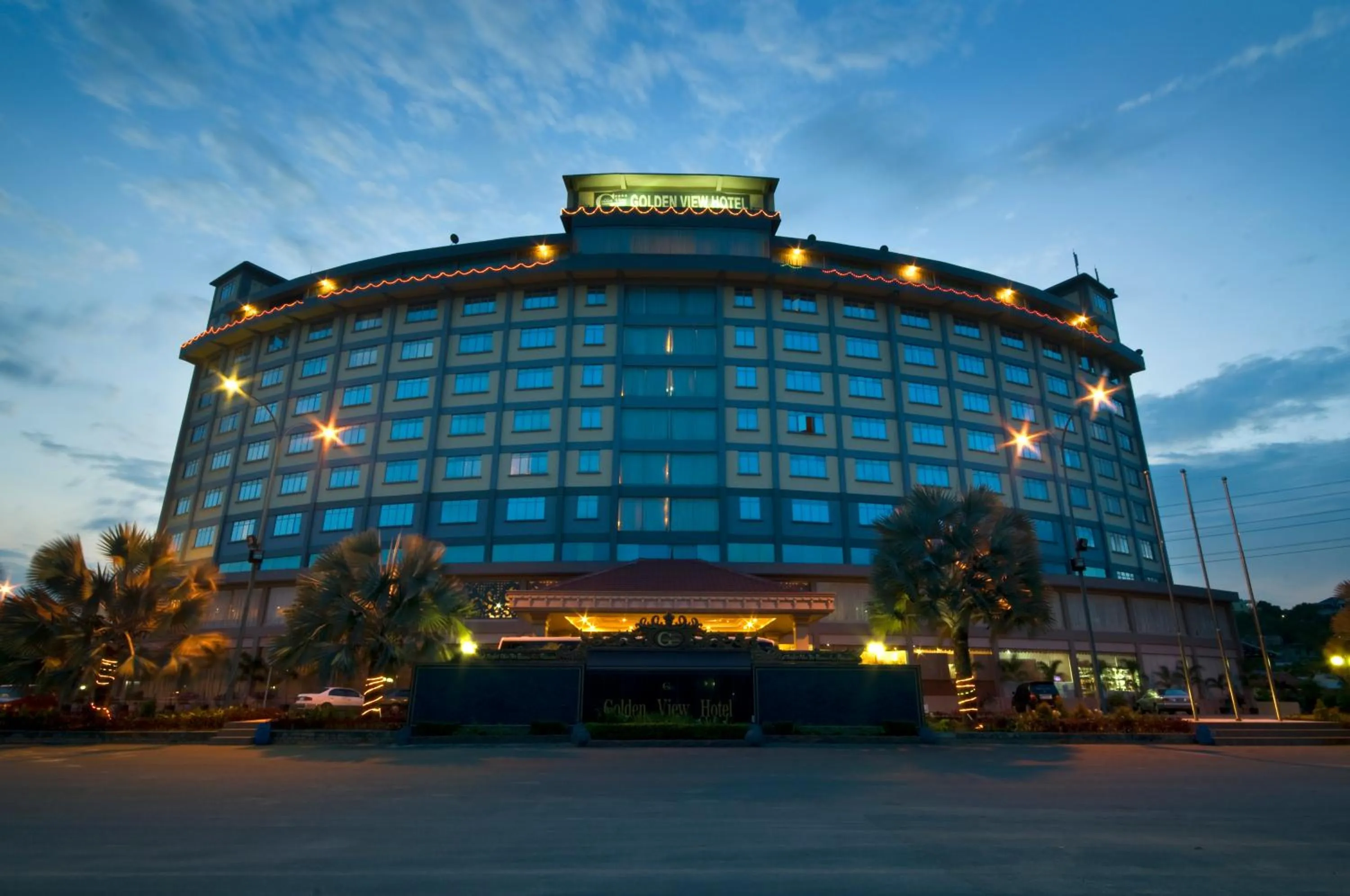 Decorative detail in Golden View Hotel