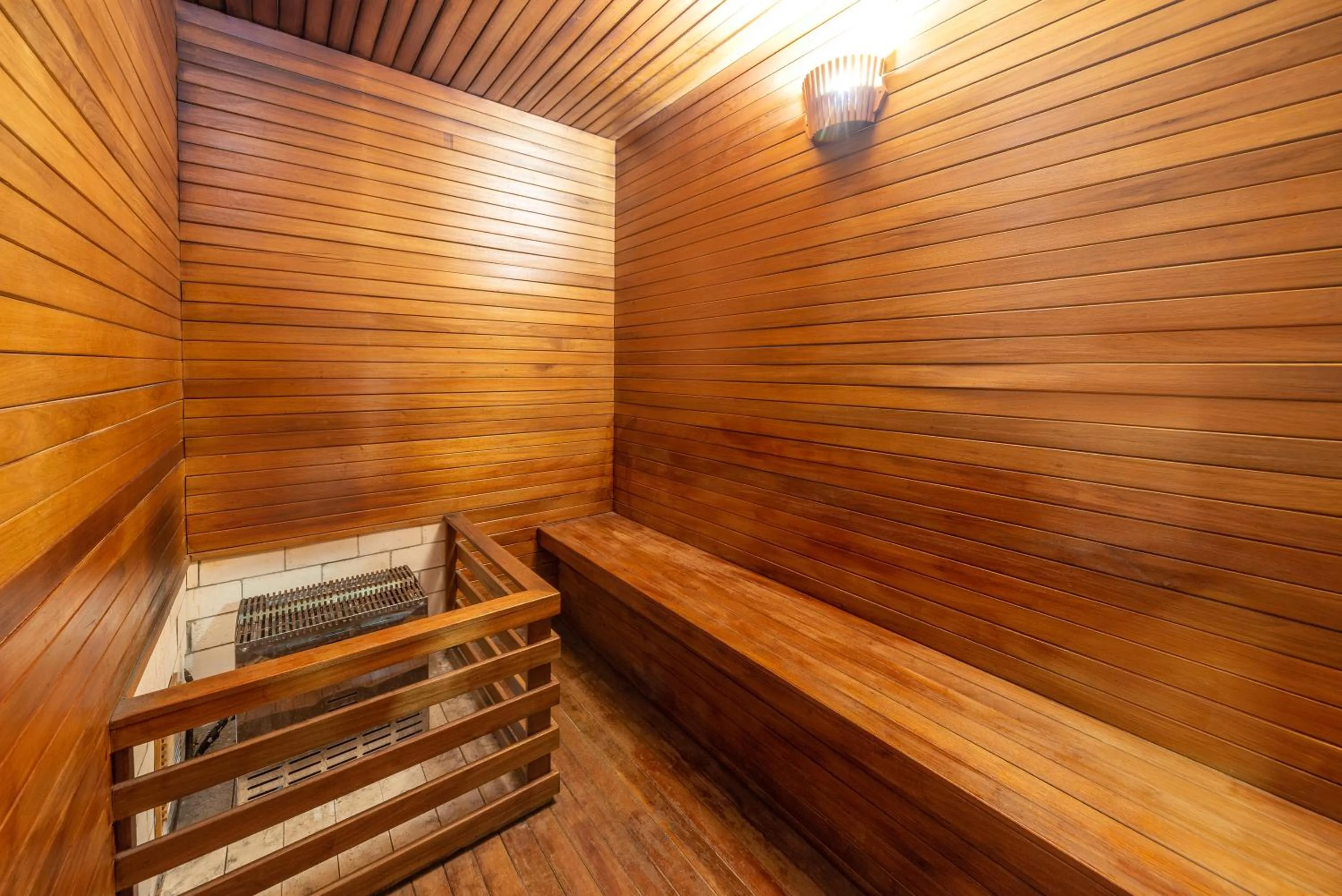 Sauna in Hotel Laghetto Stilo Borges Oficial