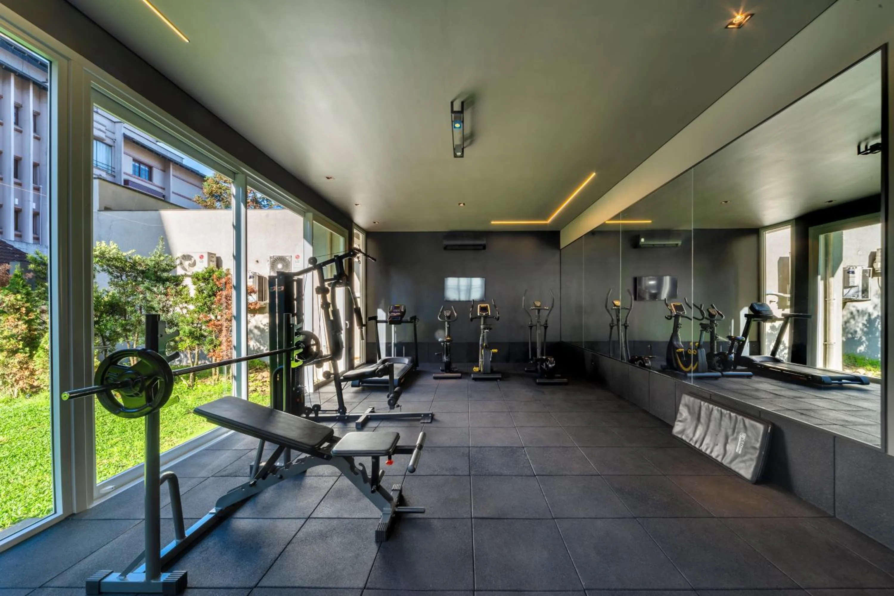 Fitness centre/facilities in Hotel Laghetto Stilo Borges Oficial