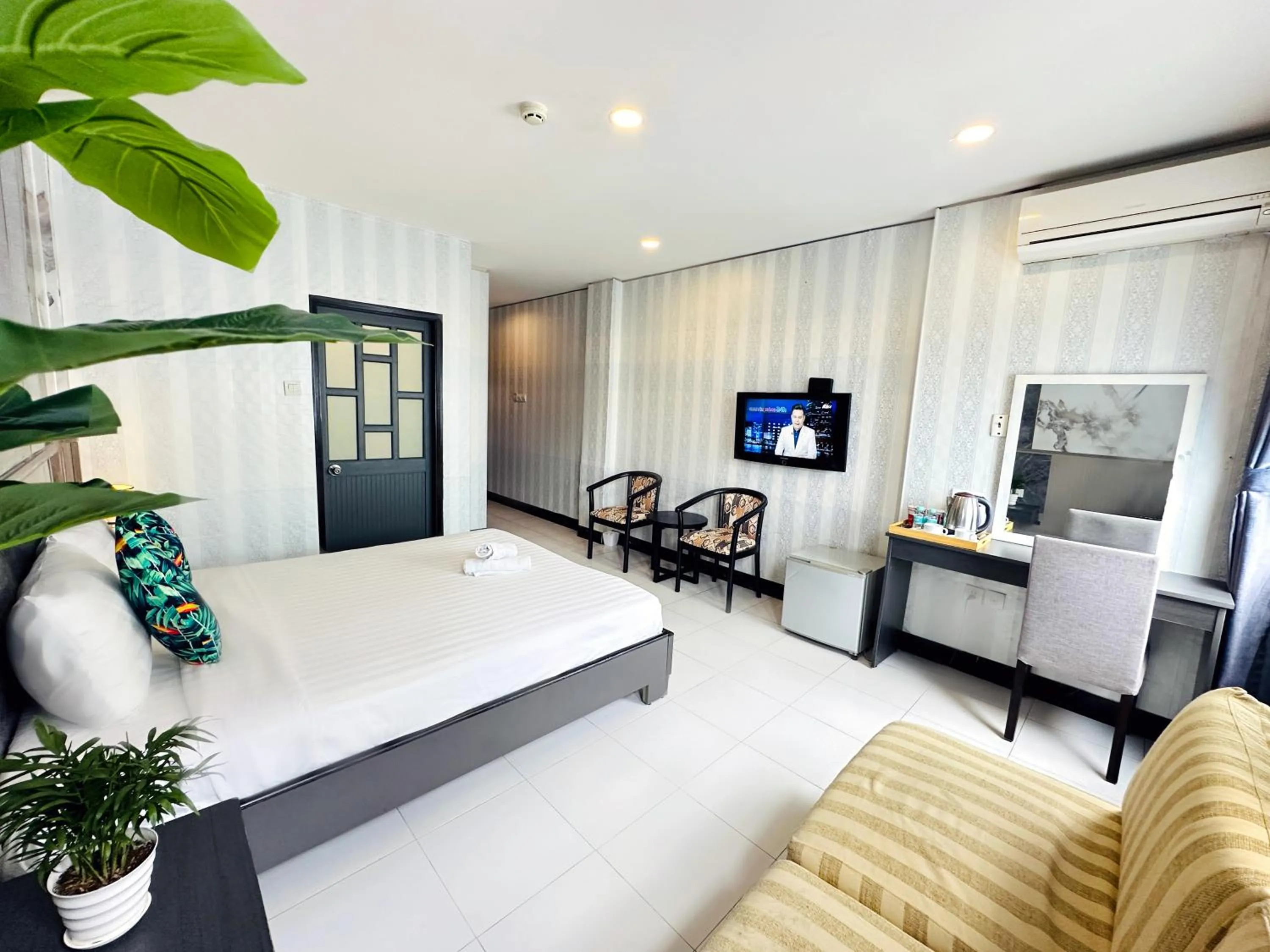 Bed in Centana Ben Thanh Hotel