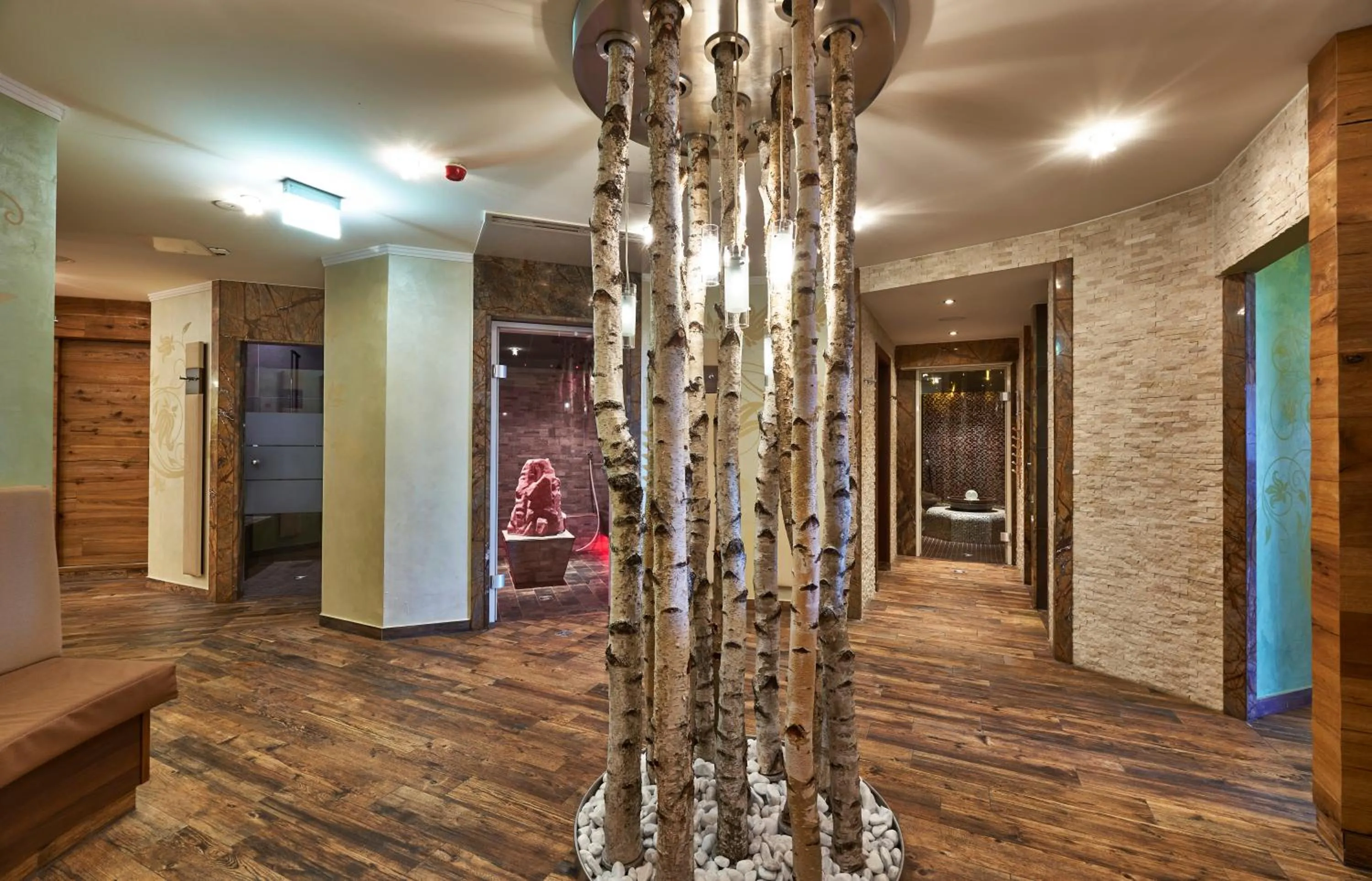 Sauna in Kristall- & Vitalhotel Bergknappenhof