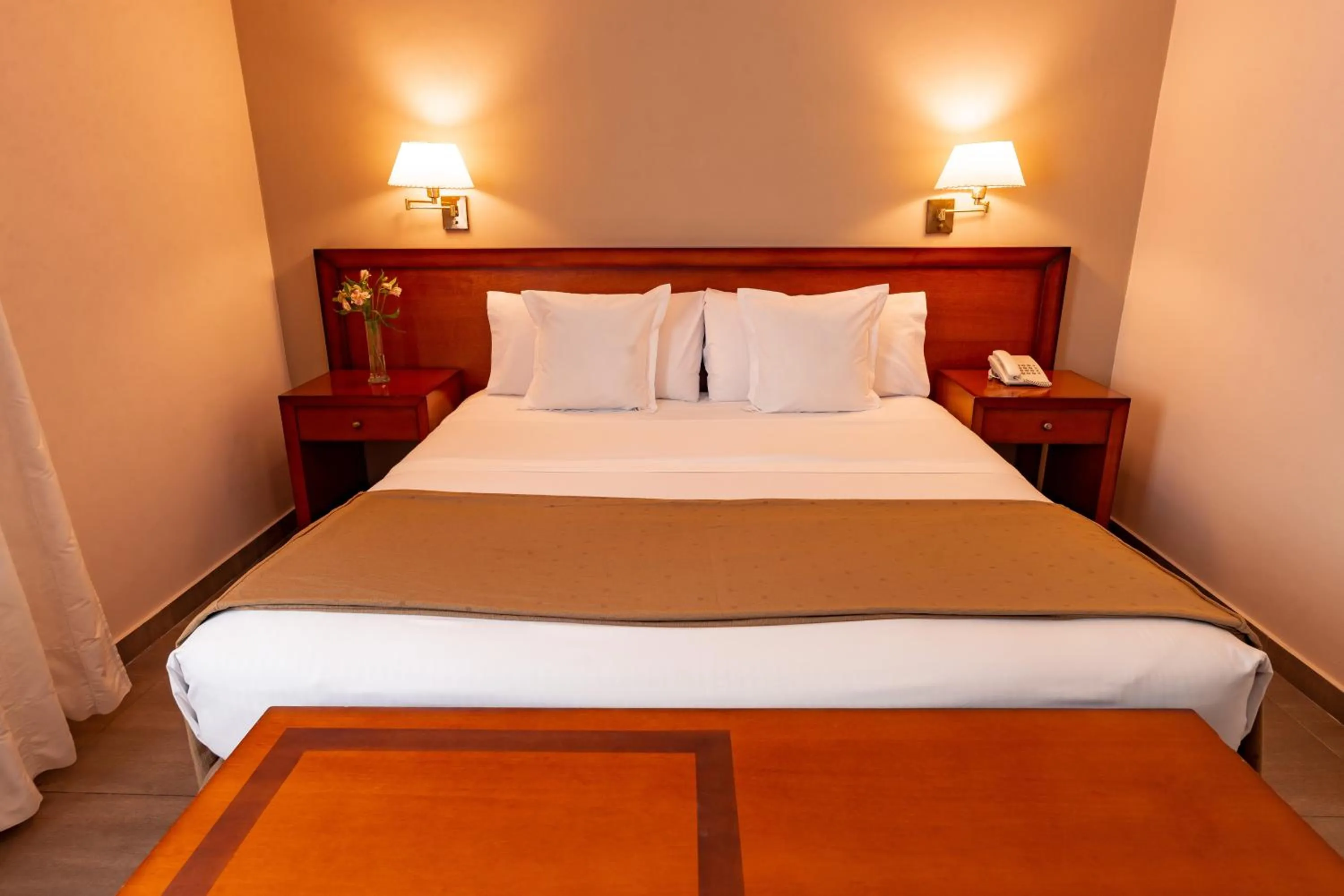 Bed in Hotel Riviera