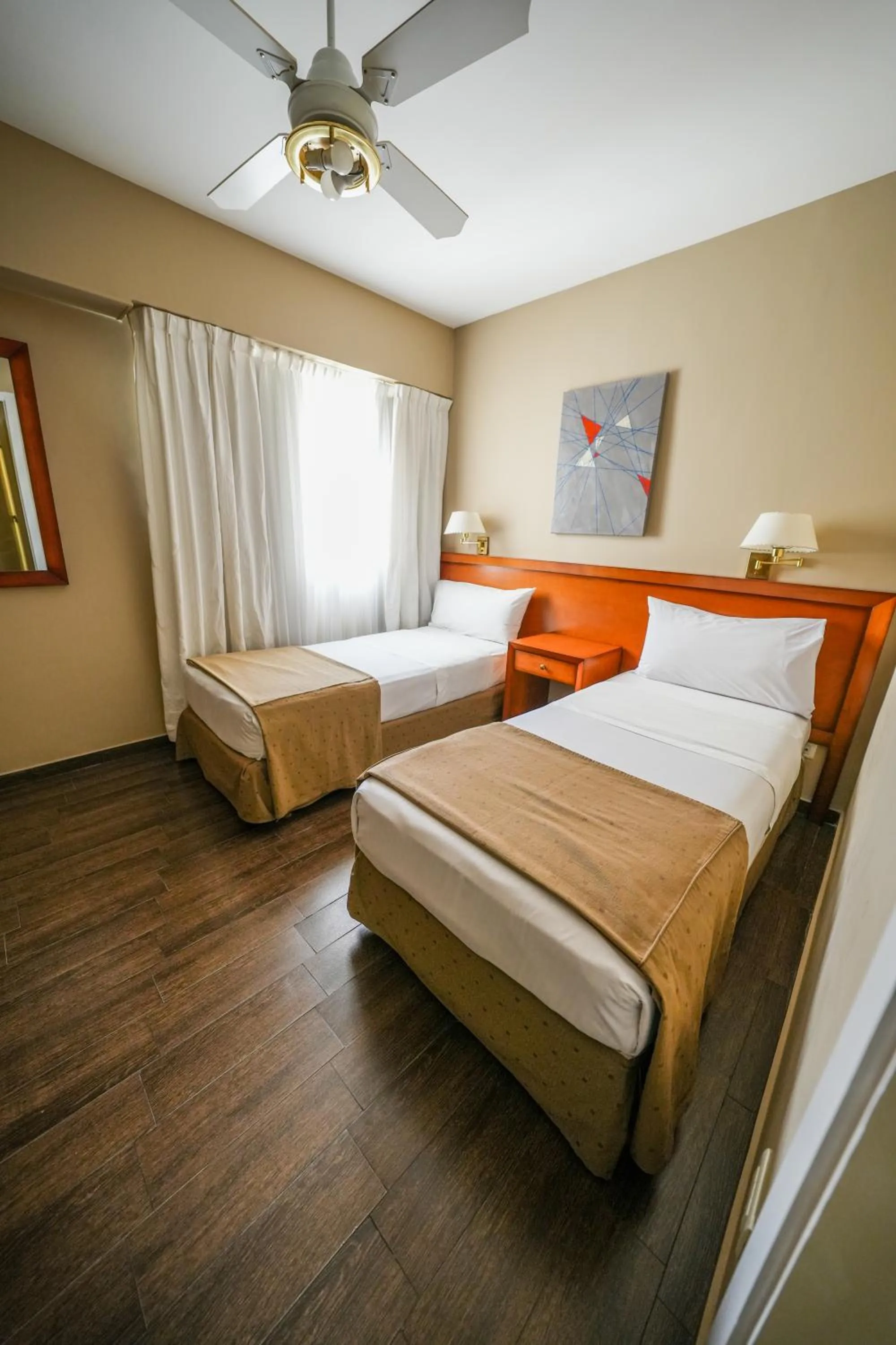 Bed in Hotel Riviera