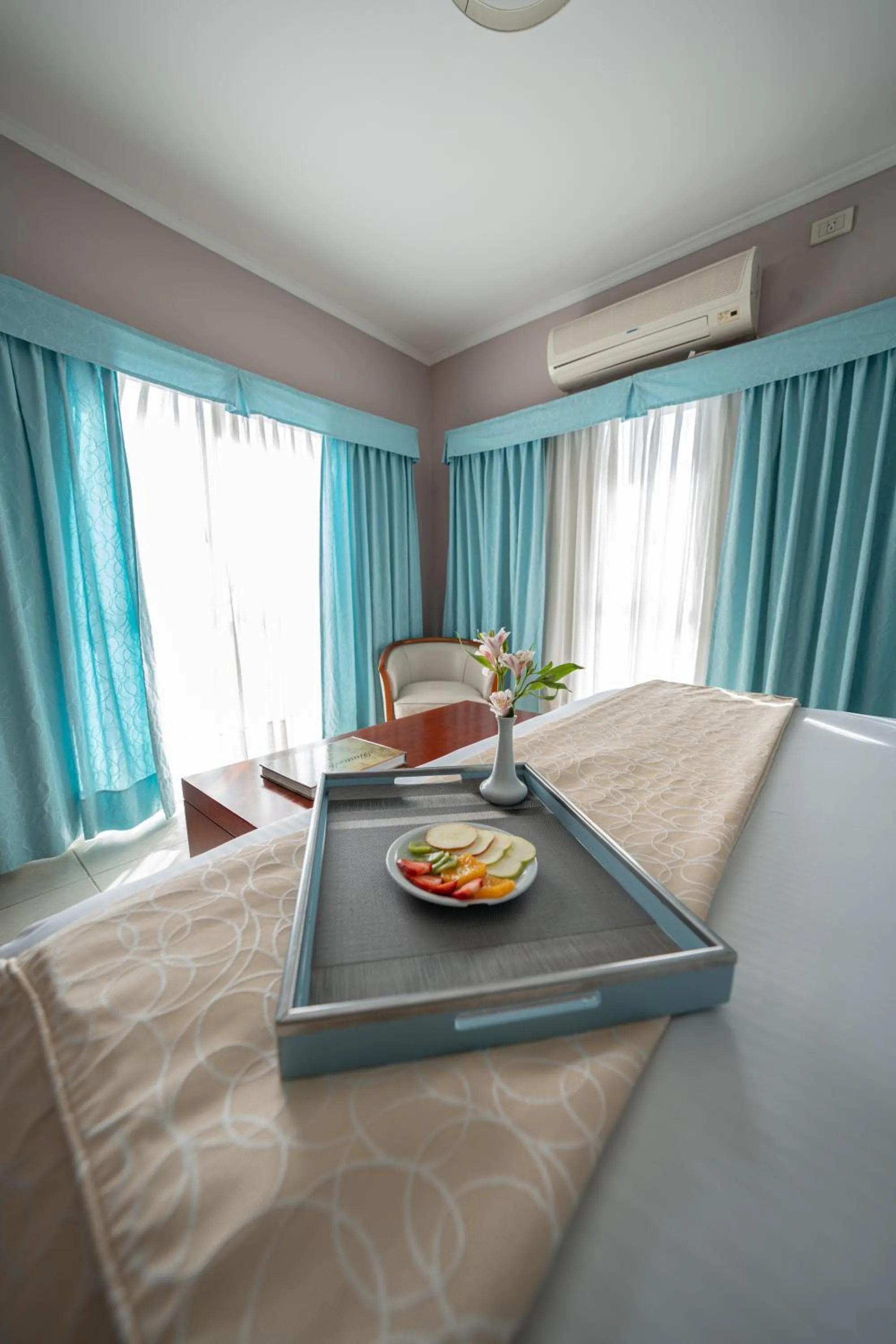 Bed in Hotel Riviera