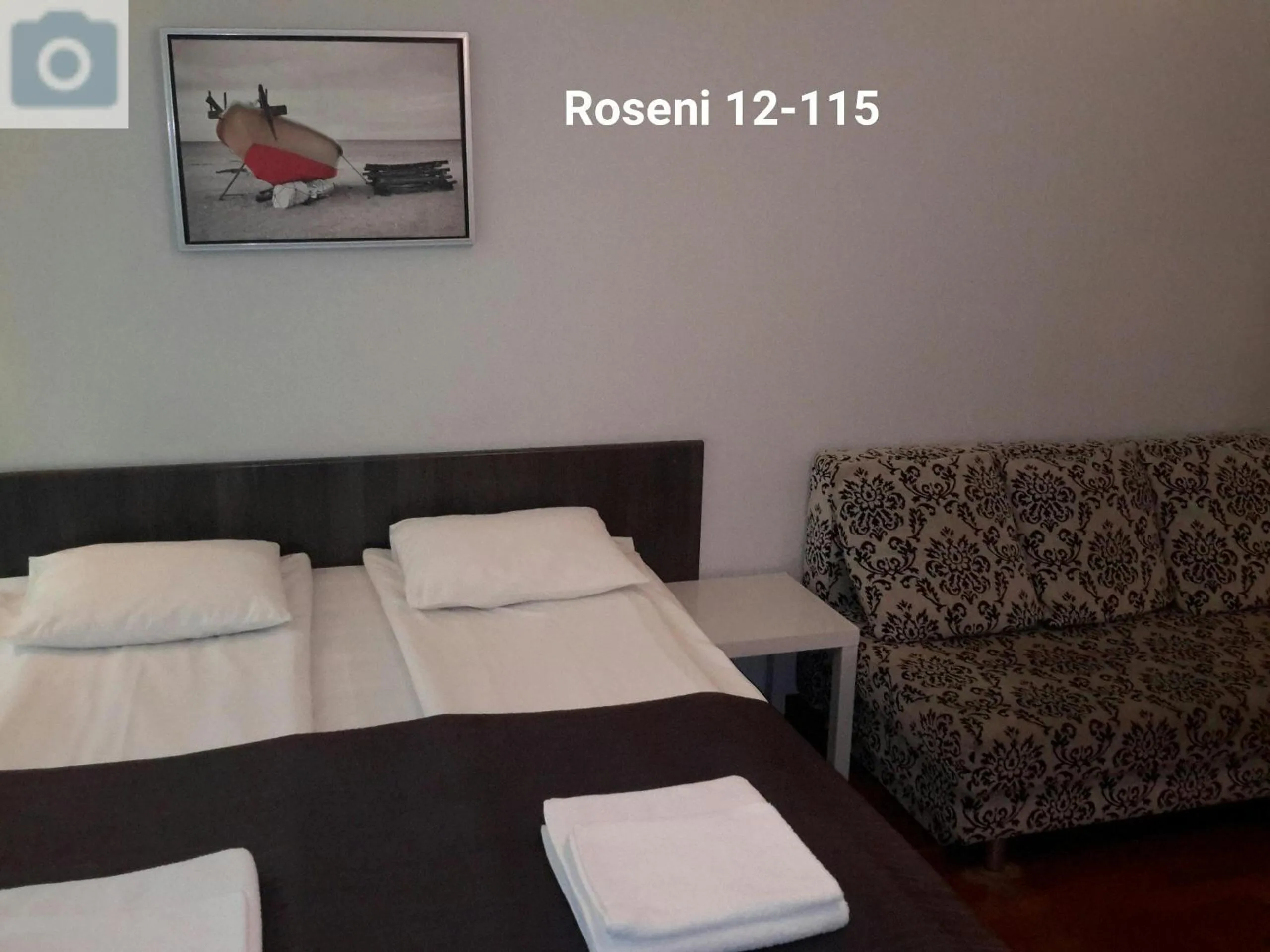 Bed in Apartments Rotermanni