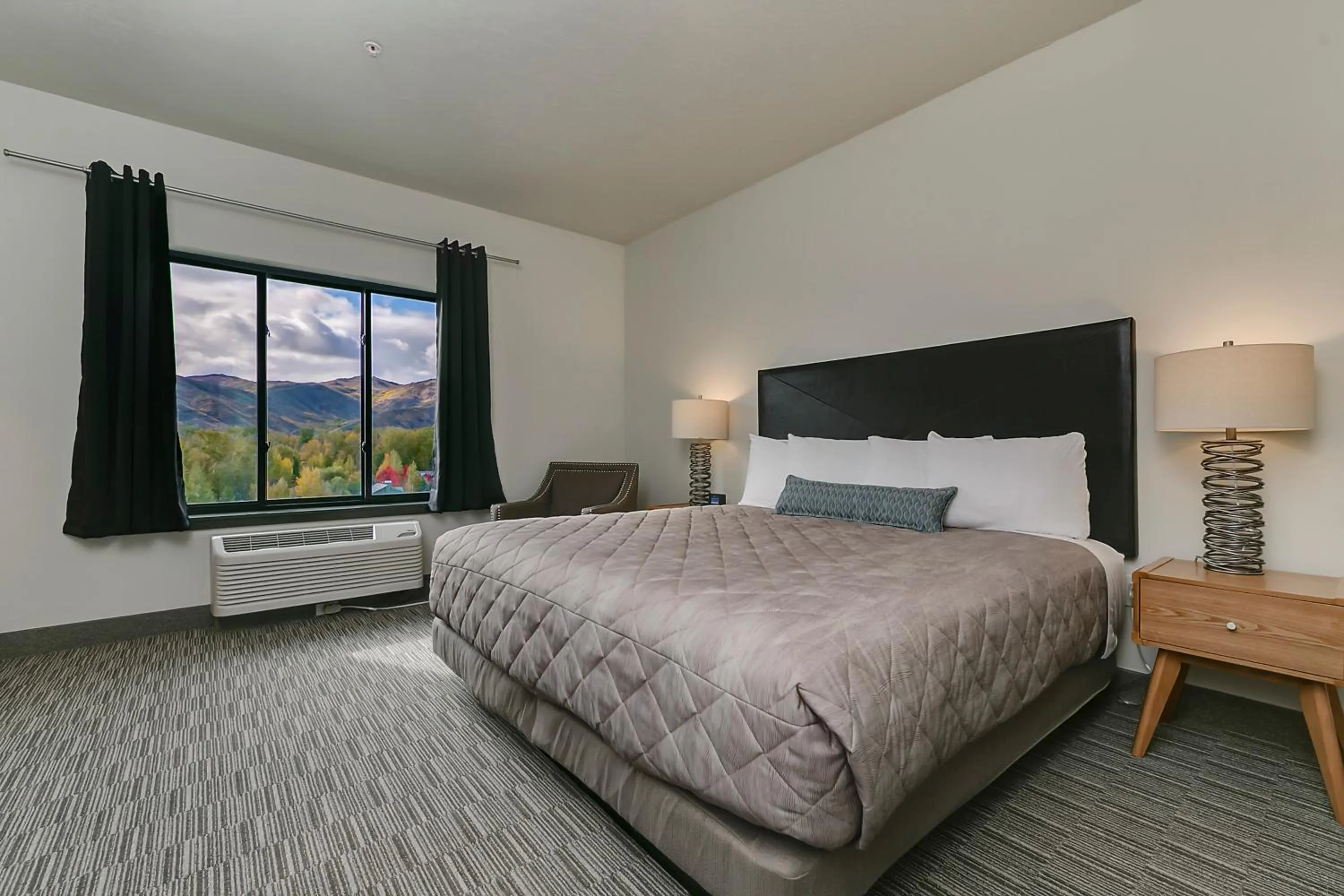 Bed in Silver Creek Hotel