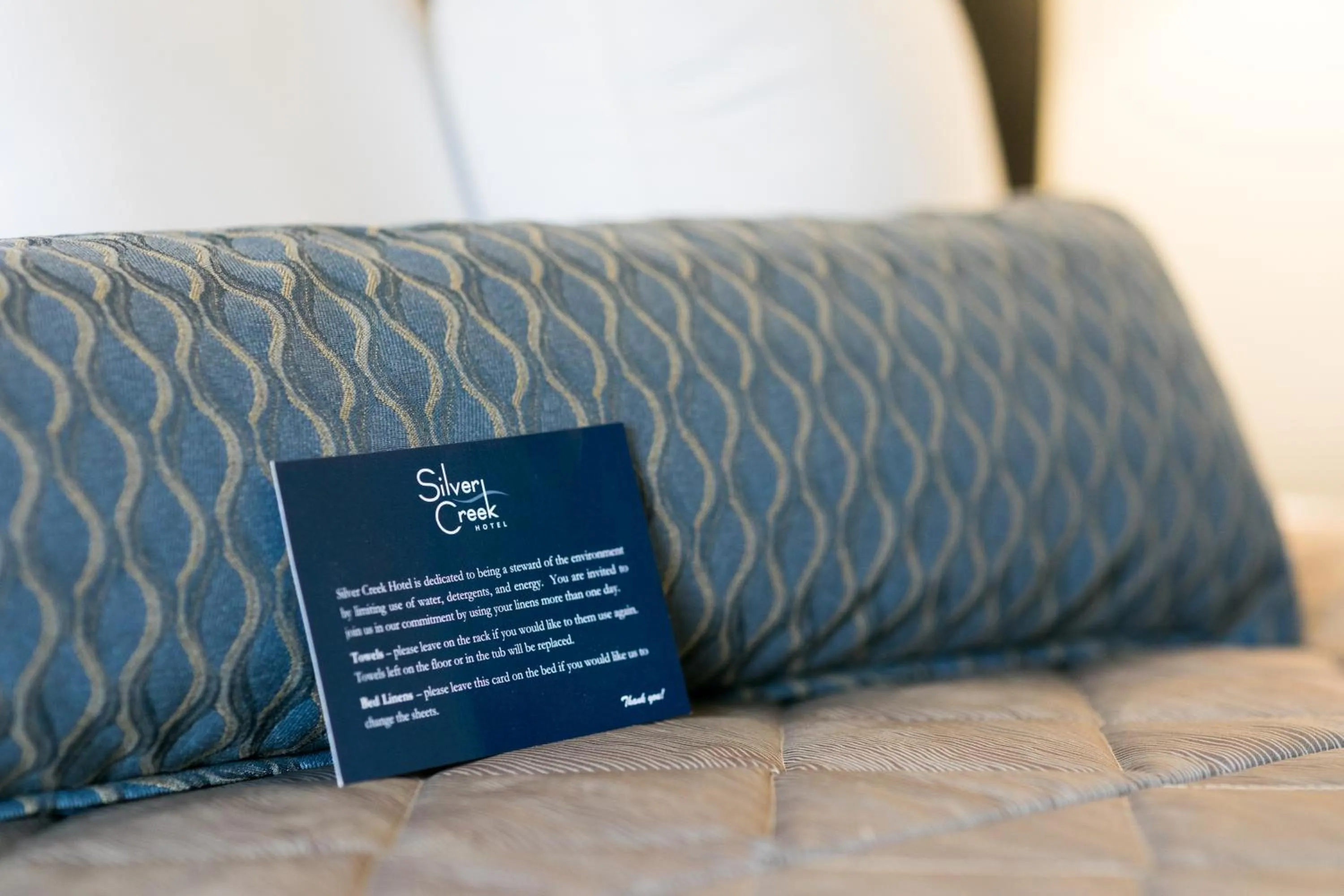 Bed in Silver Creek Hotel