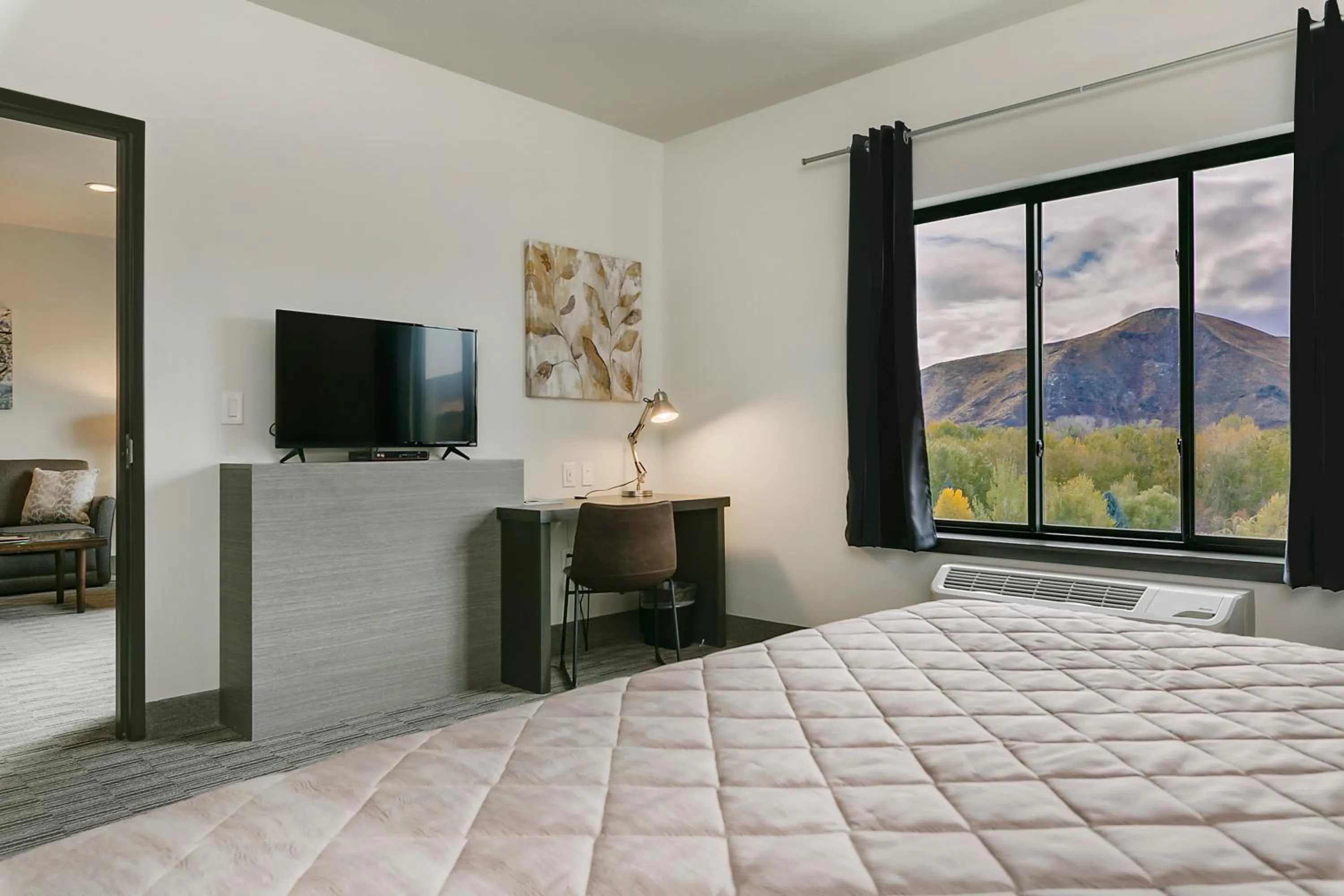 Bed in Silver Creek Hotel