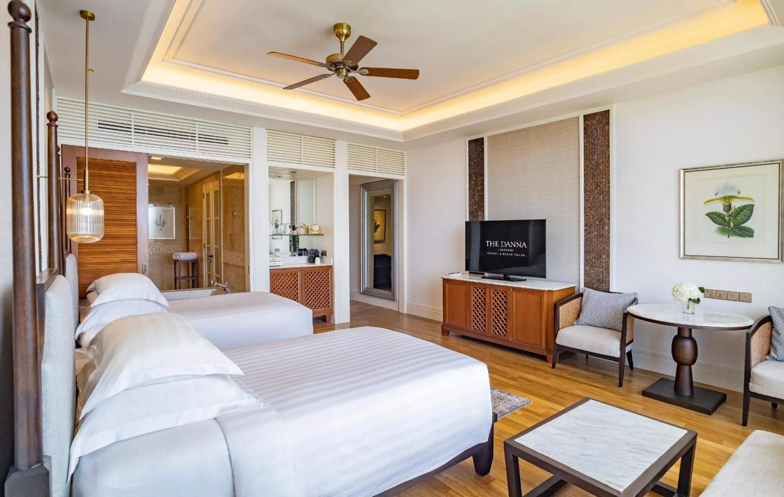 Bedroom, Bed in The Danna Langkawi - A Member of Small Luxury Hotels of the World