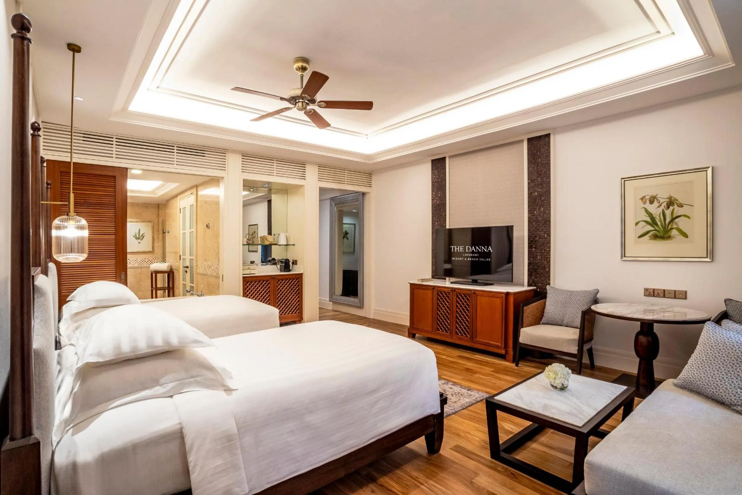 Bedroom, Bed in The Danna Langkawi - A Member of Small Luxury Hotels of the World