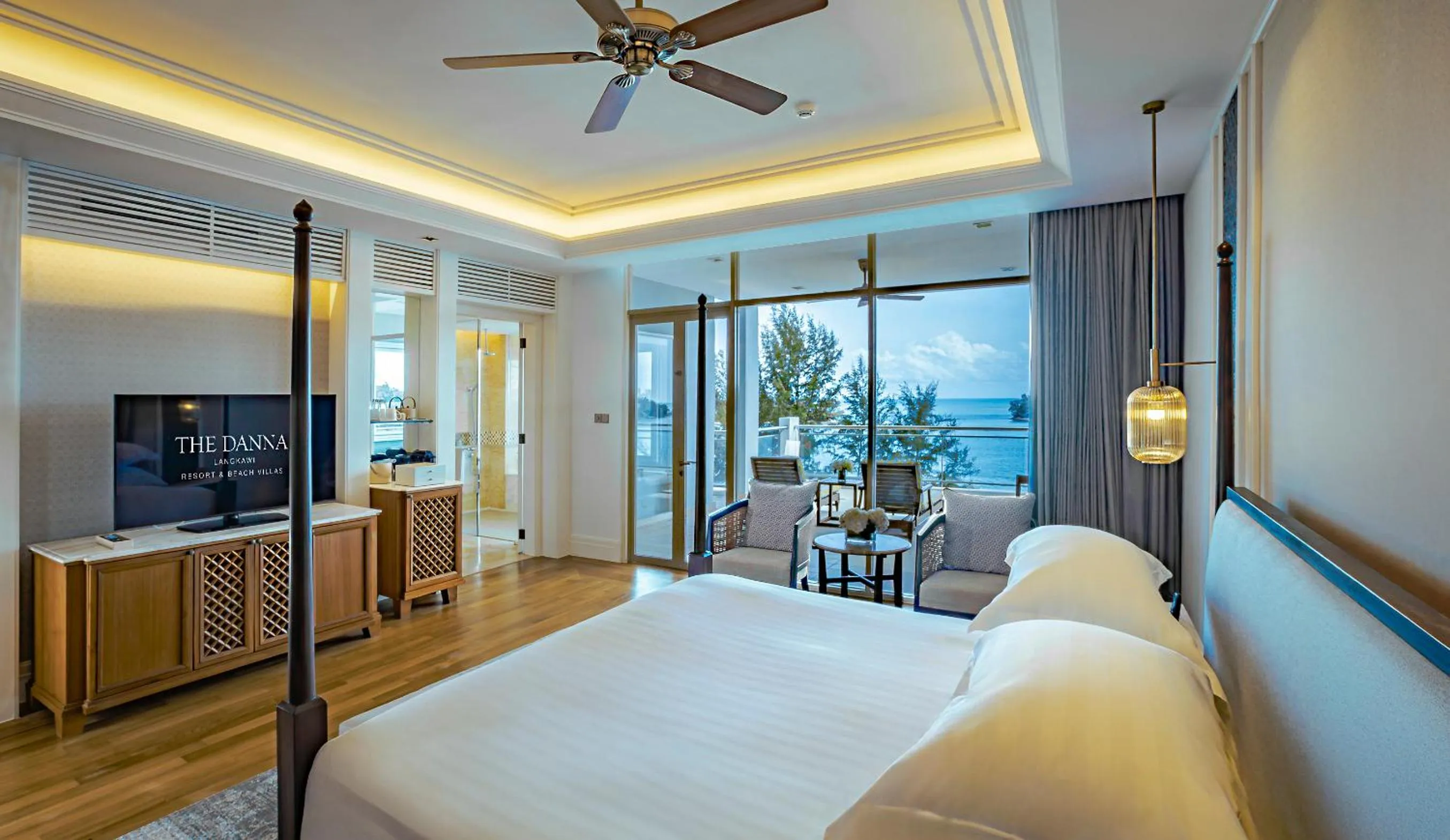 Bed in The Danna Langkawi - A Member of Small Luxury Hotels of the World