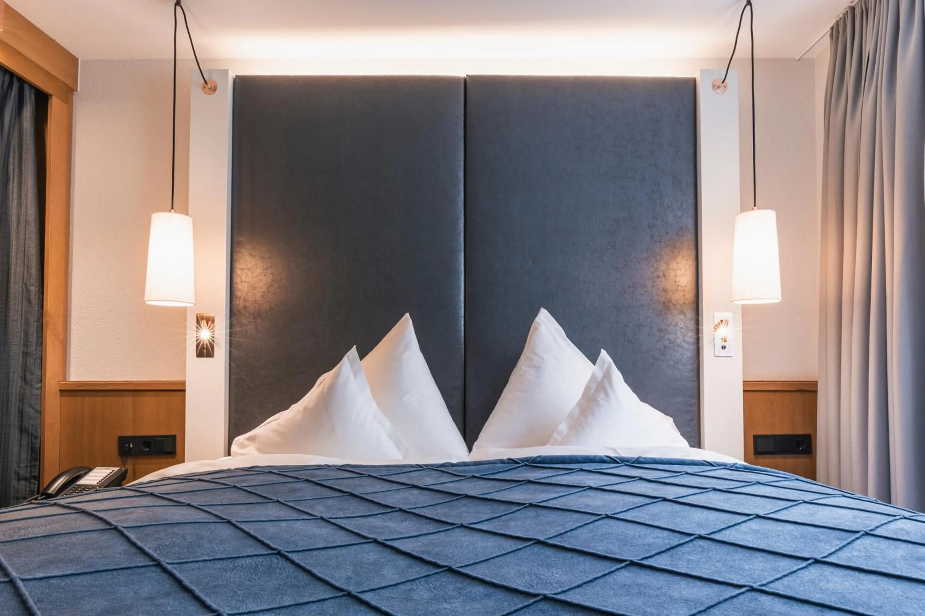 Photo of the whole room, Bed in Hotel Jerzner Hof 4 Sterne Superior