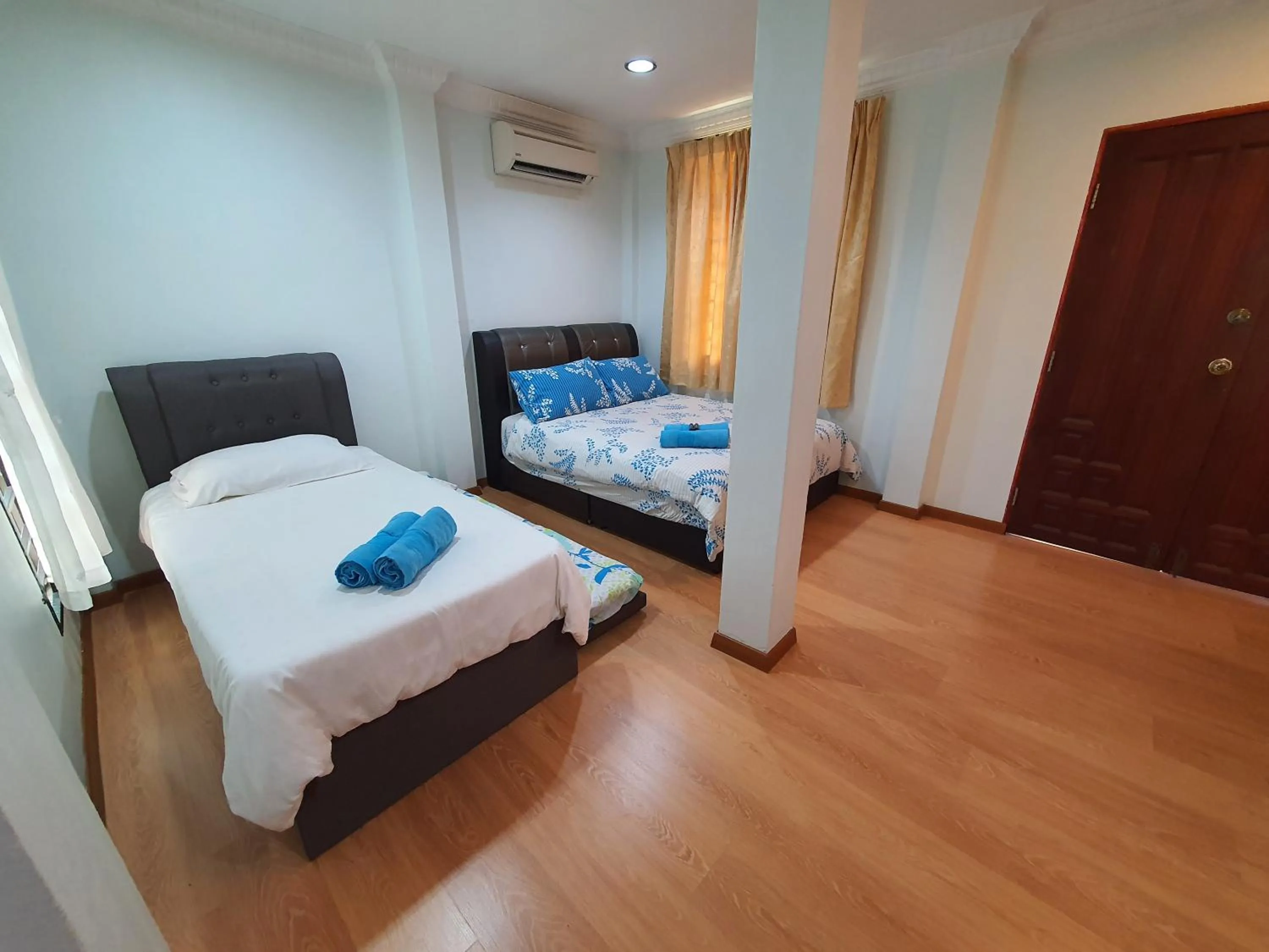 Bedroom, Bed in Villa Temila