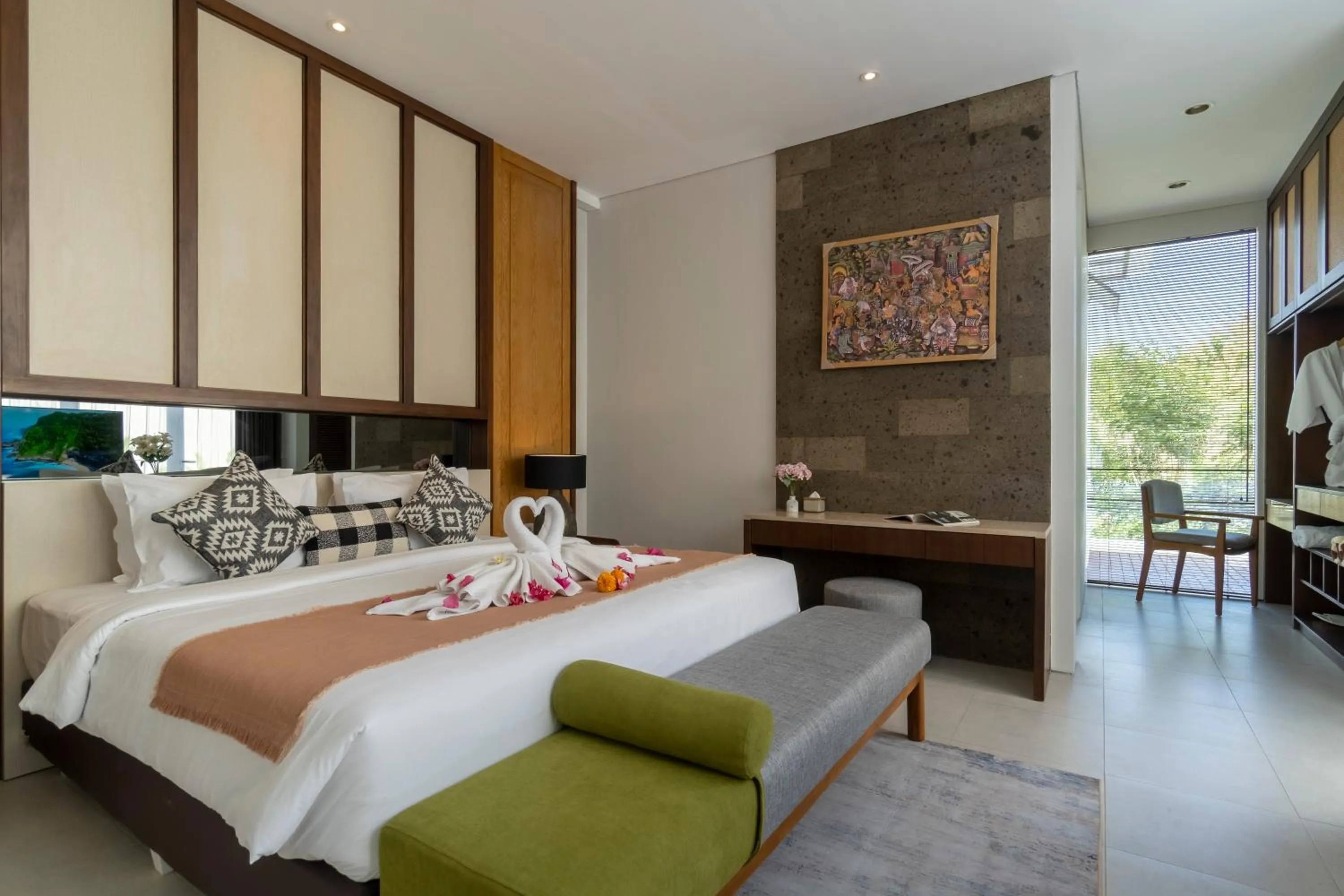 Bedroom, Bed in Nusa Dua Bayview Villas