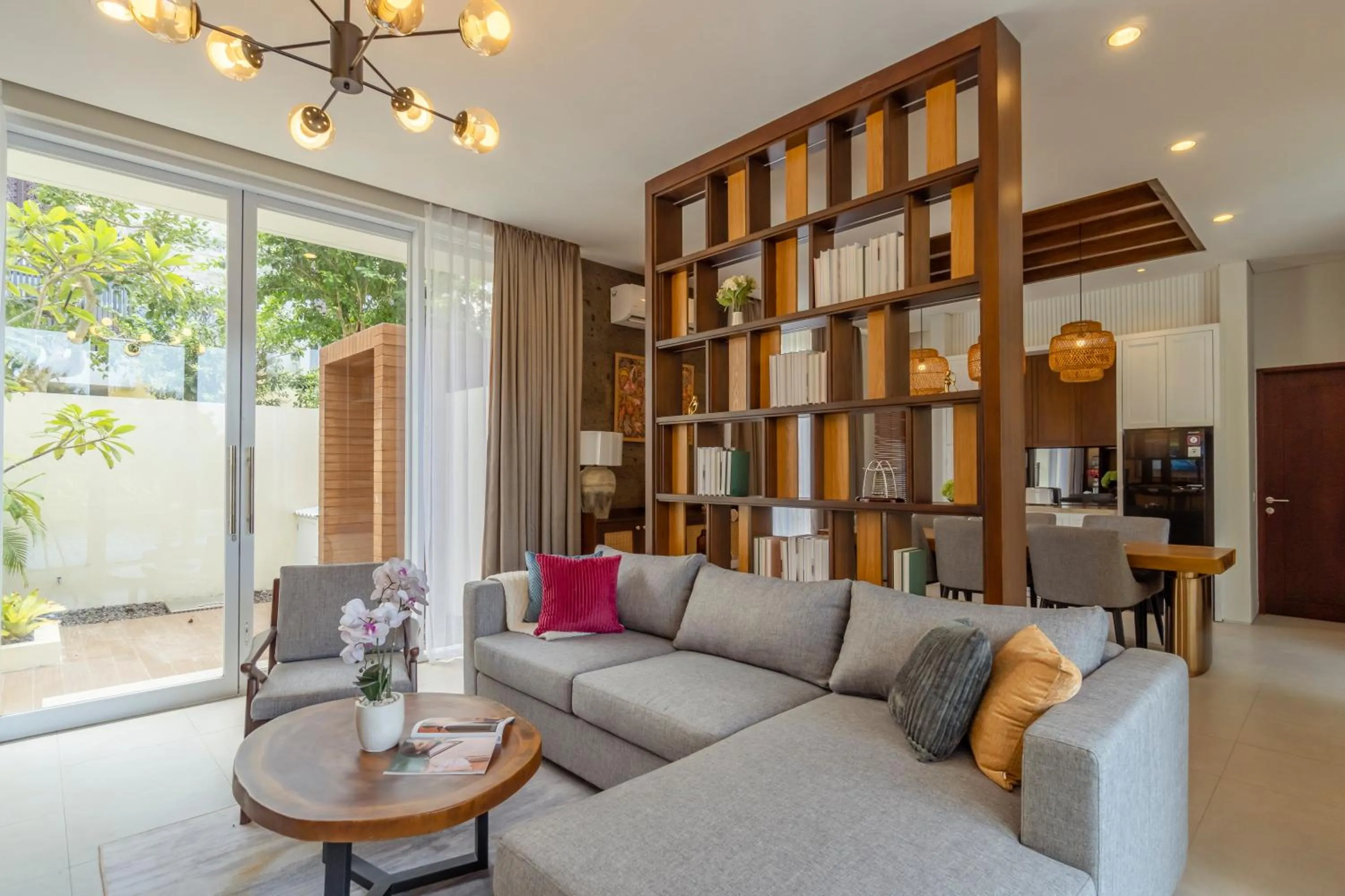 Living room in Nusa Dua Bayview Villas