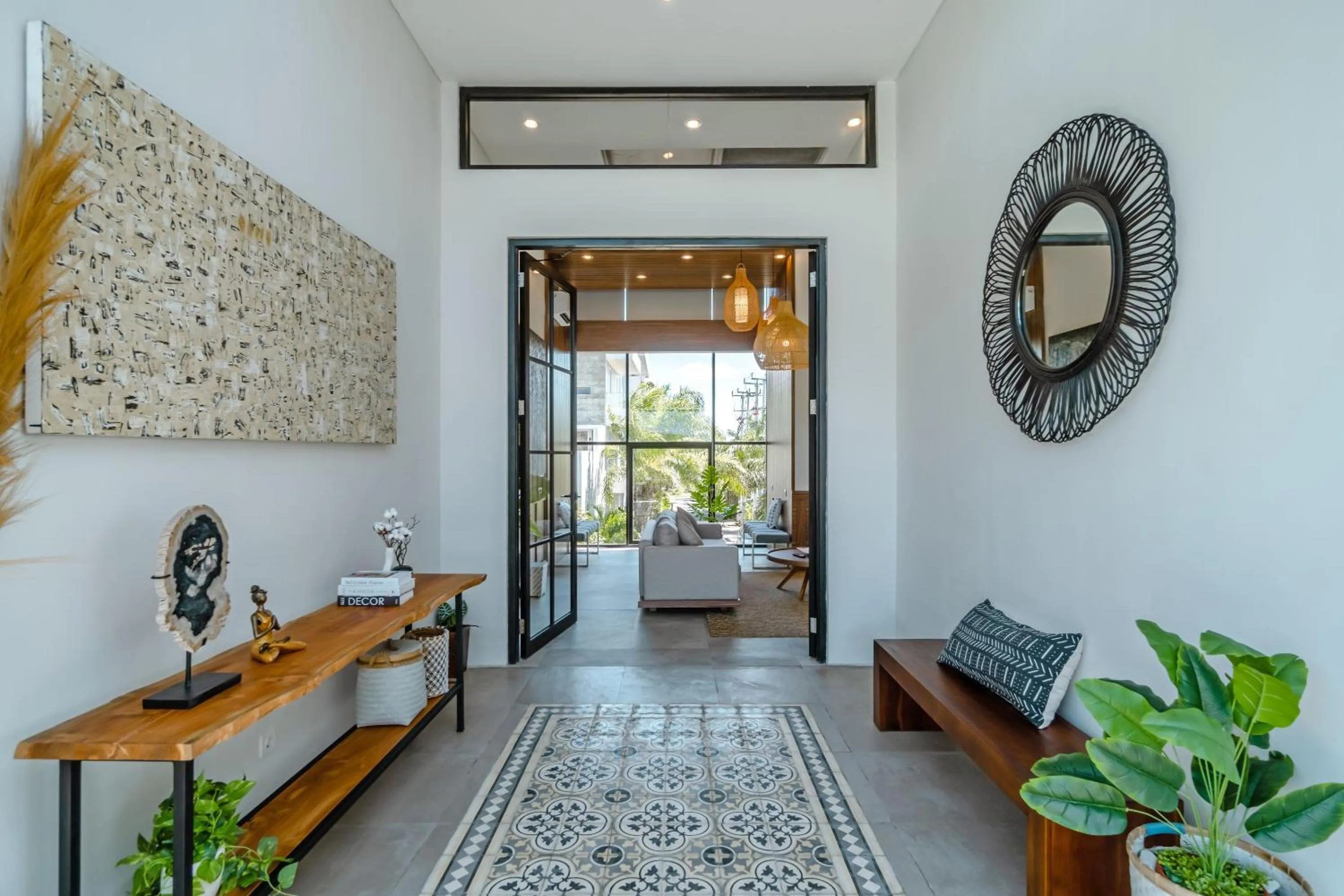 Seating area in Nusa Dua Bayview Villas