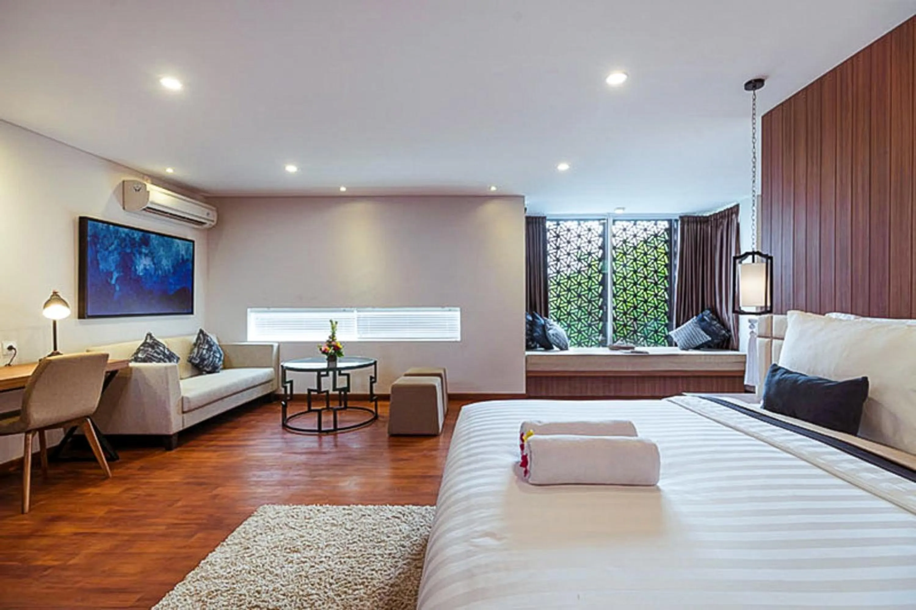 Photo of the whole room, Bed in Nusa Dua Bayview Villas