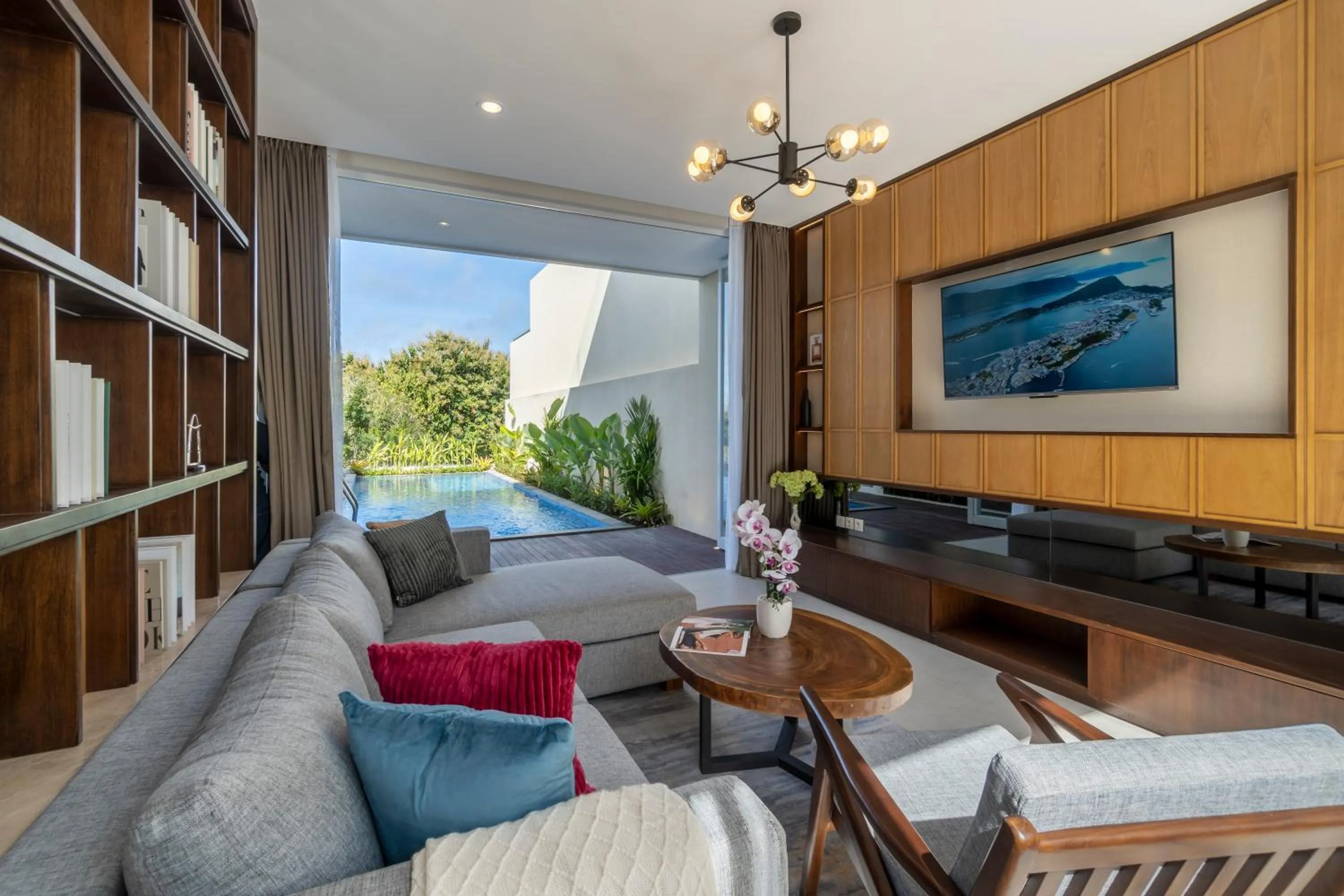 Living room in Nusa Dua Bayview Villas