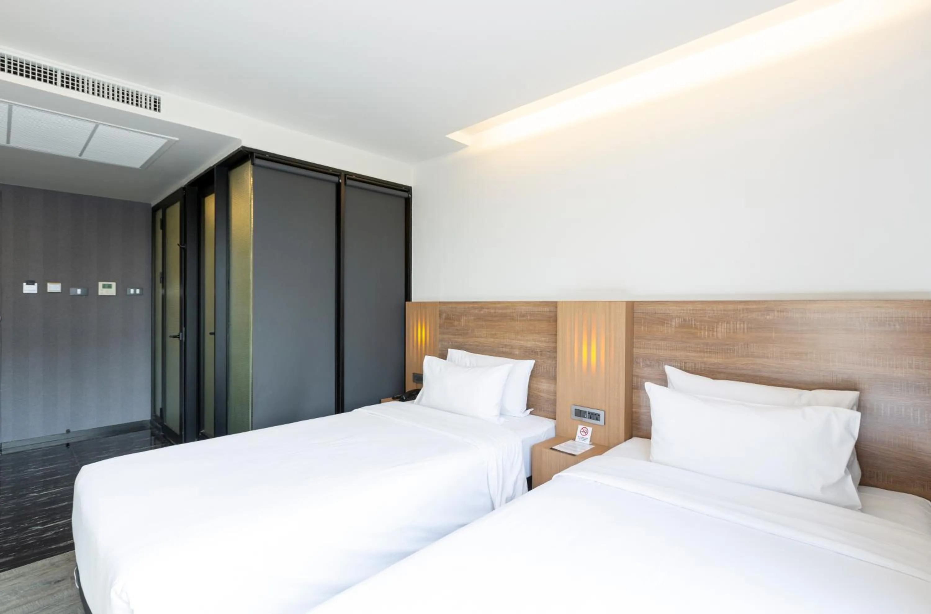 Bathroom, Bed in STAY Hotel BKK