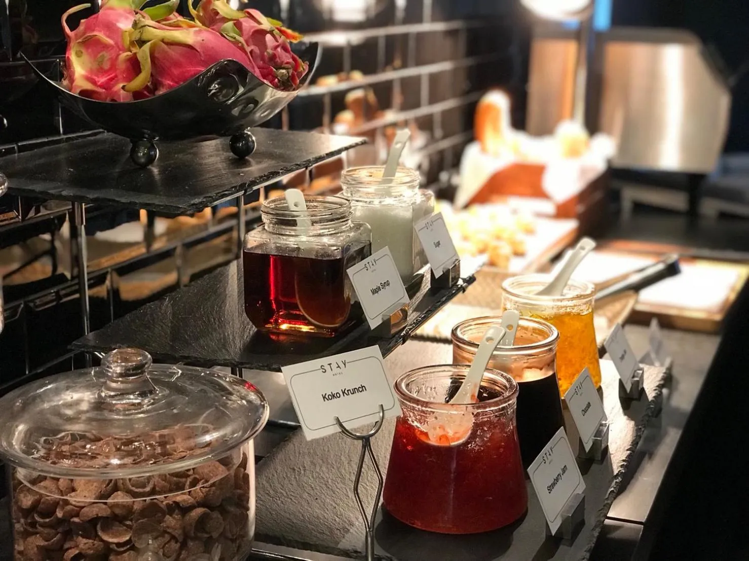 Food close-up in STAY Hotel BKK