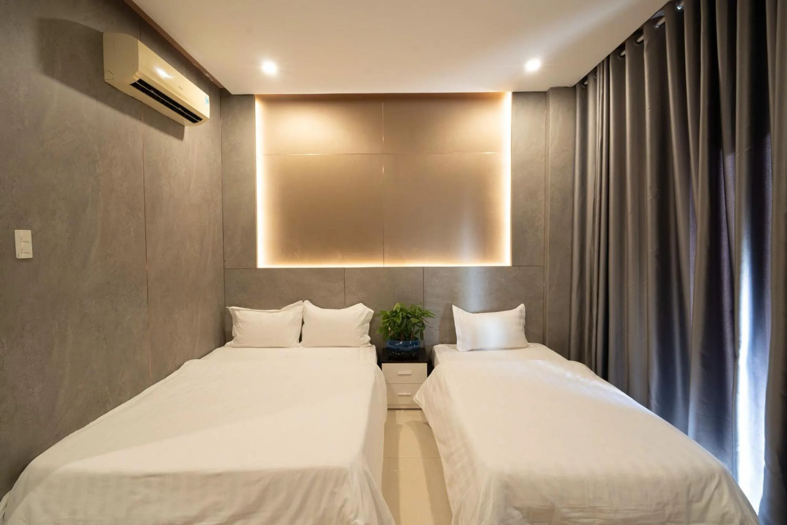 Bed in Ngoc Se Hotel