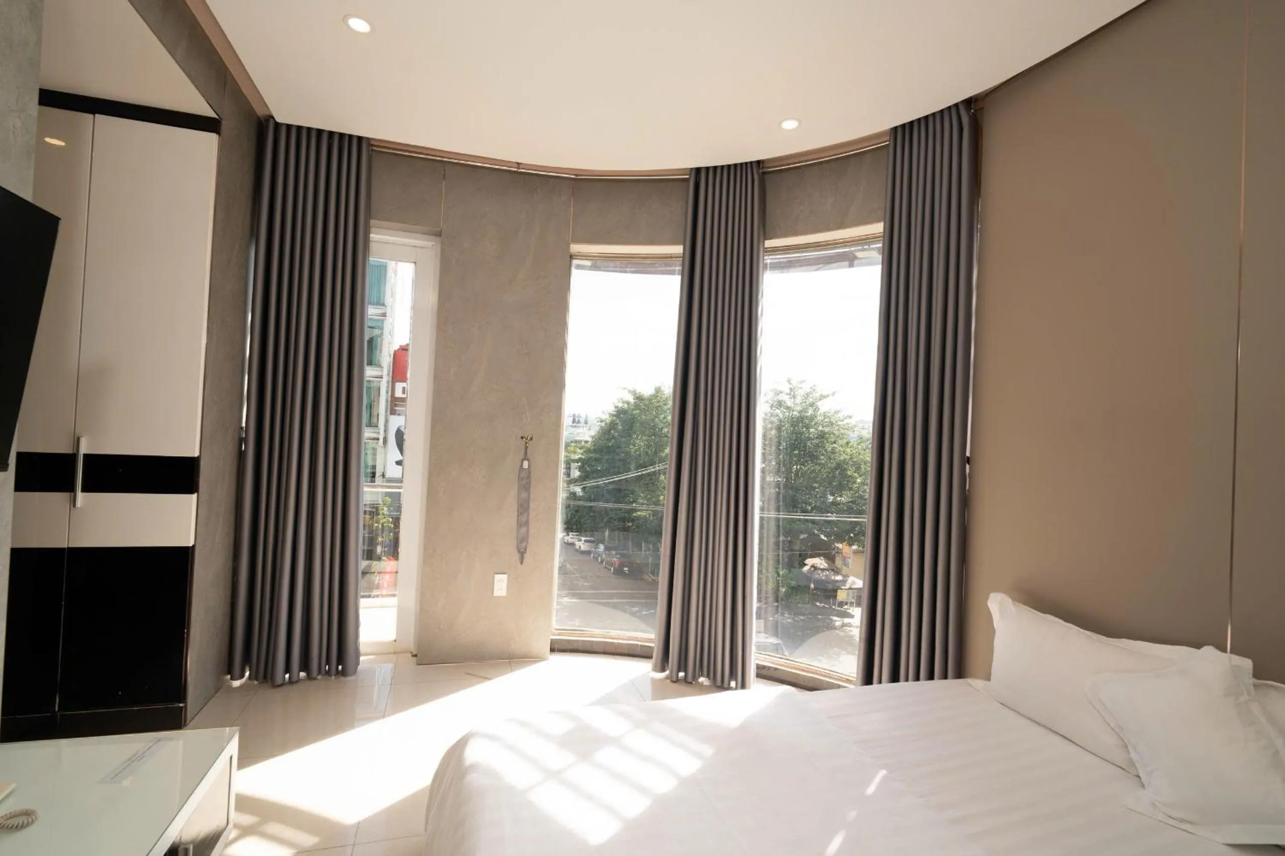 Bed in Ngoc Se Hotel