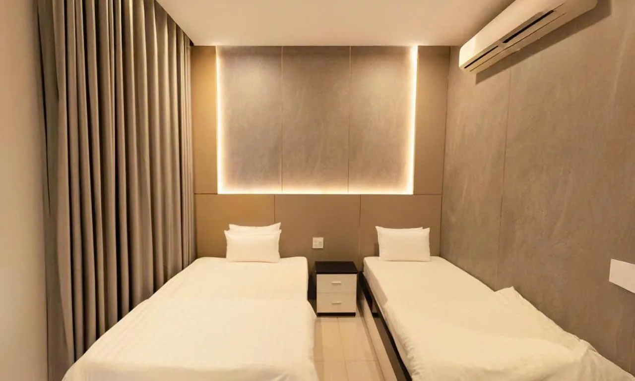 Bed in Ngoc Se Hotel