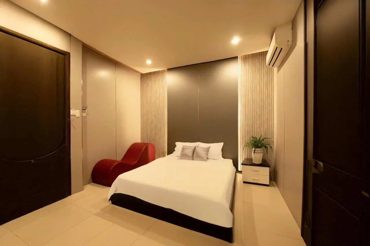 Bed in Ngoc Se Hotel