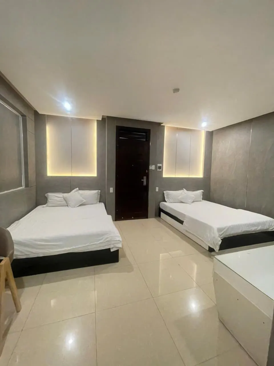 Bed in Ngoc Se Hotel