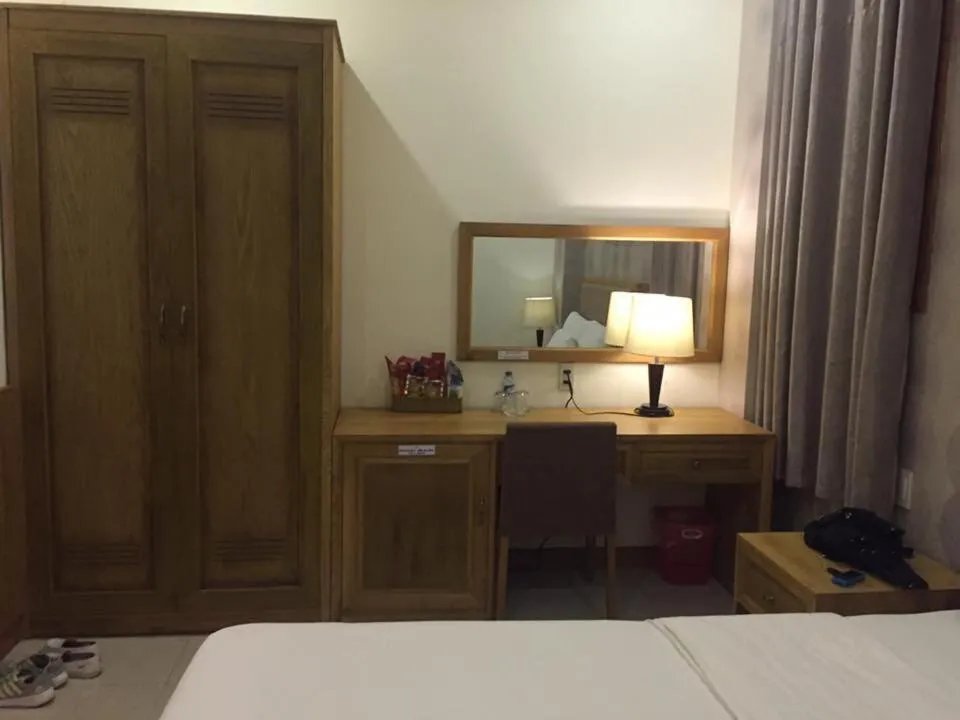 Bed in Elegant Hotel