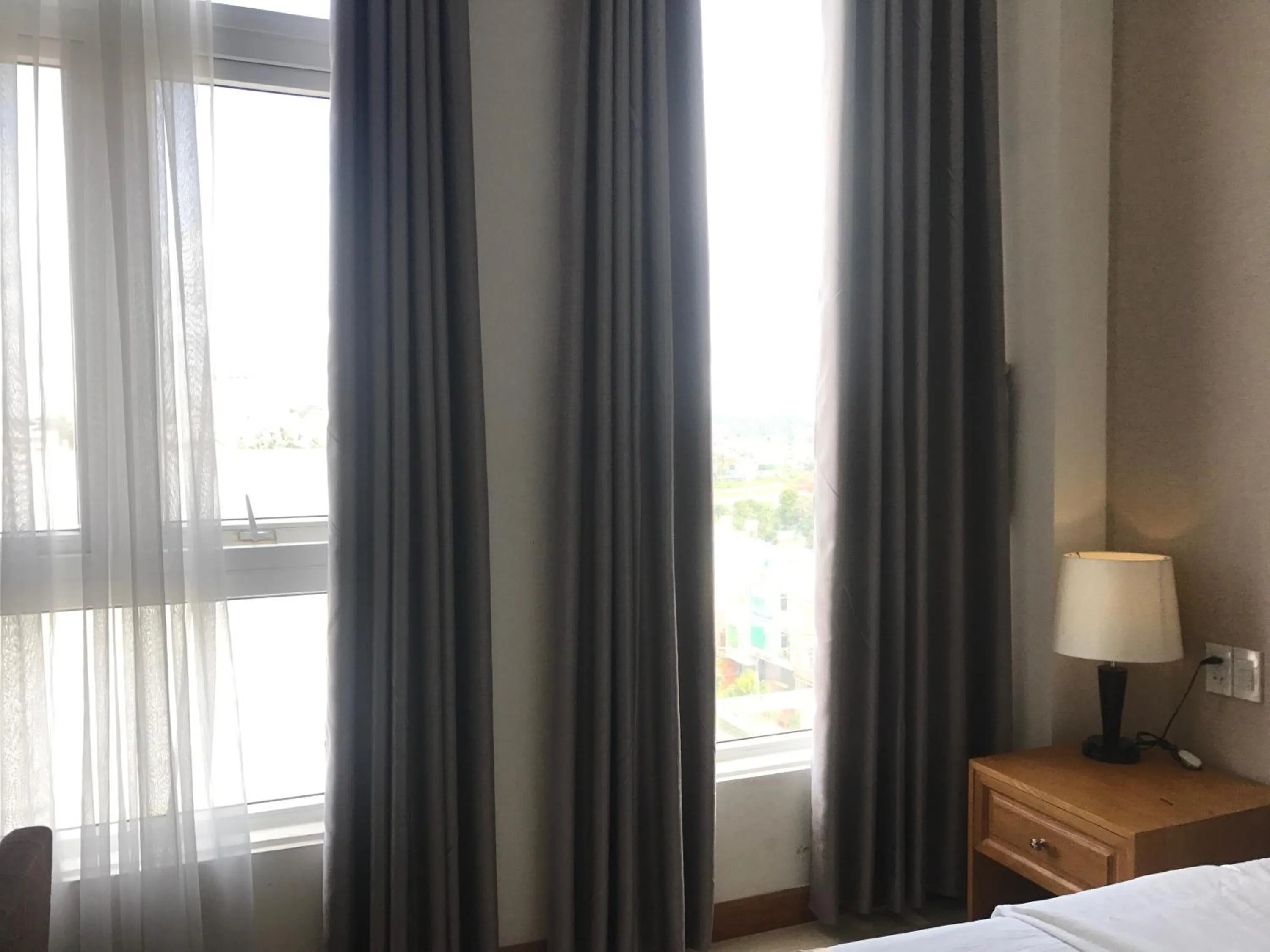 Bed in Elegant Hotel