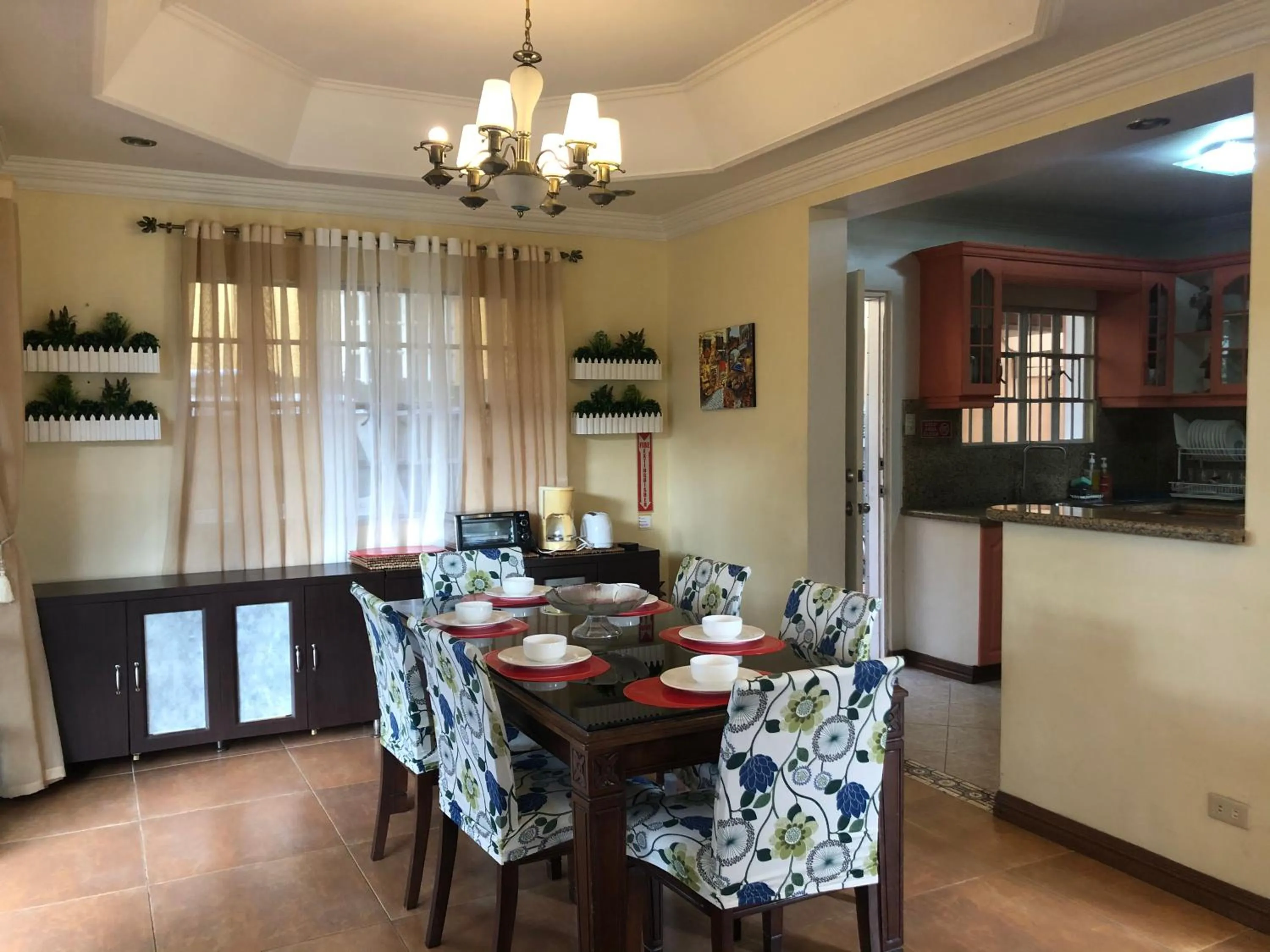 Dining area in Charming Tagaytay Vacation Home