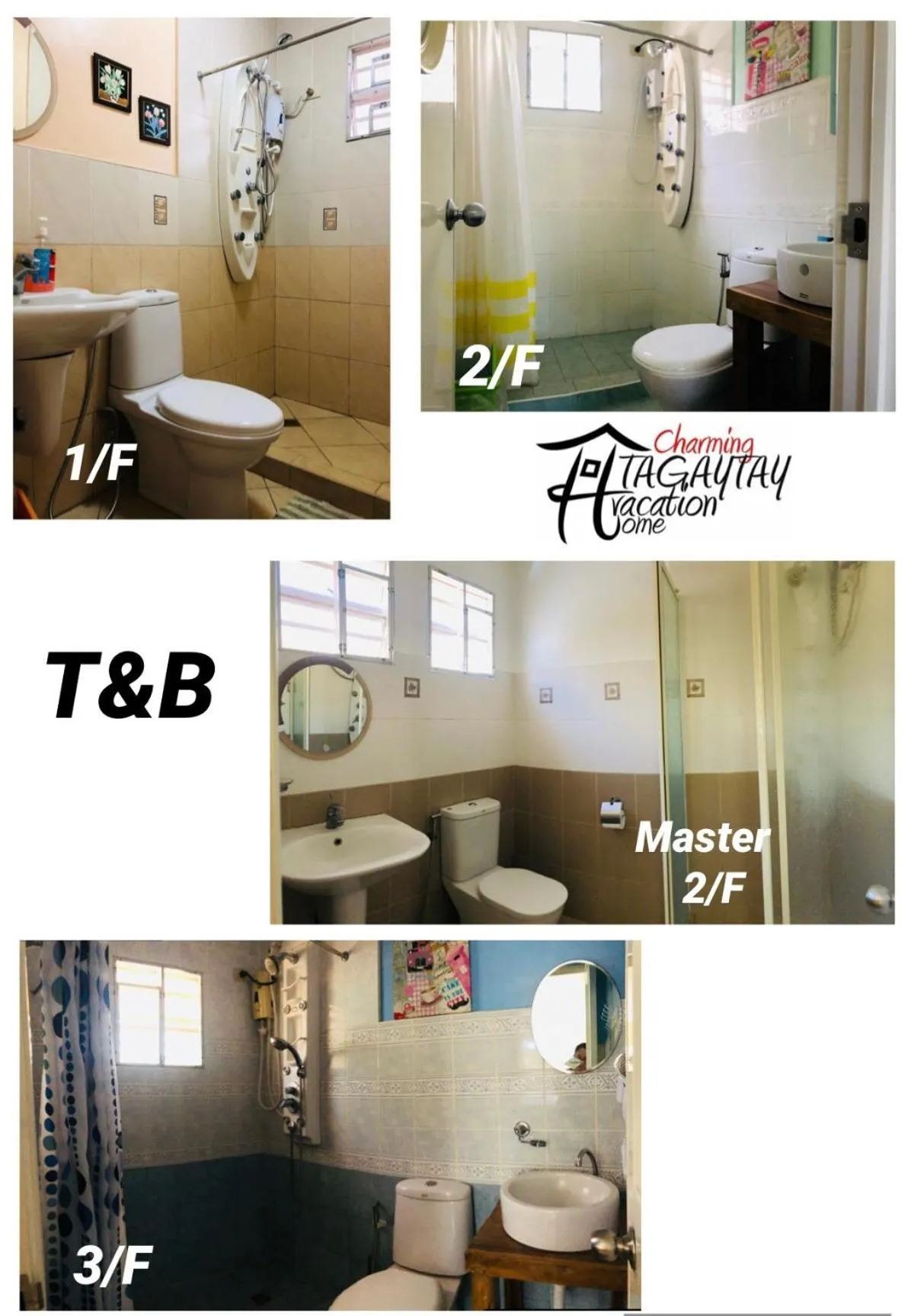 Bathroom in Charming Tagaytay Vacation Home