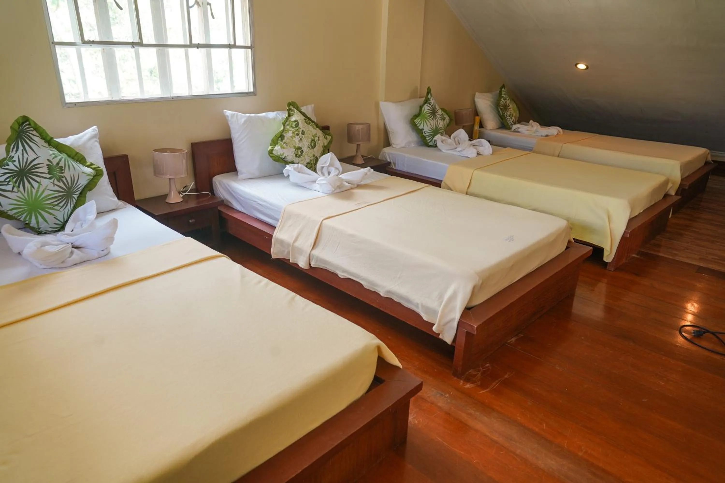 Bed in Charming Tagaytay Vacation Home
