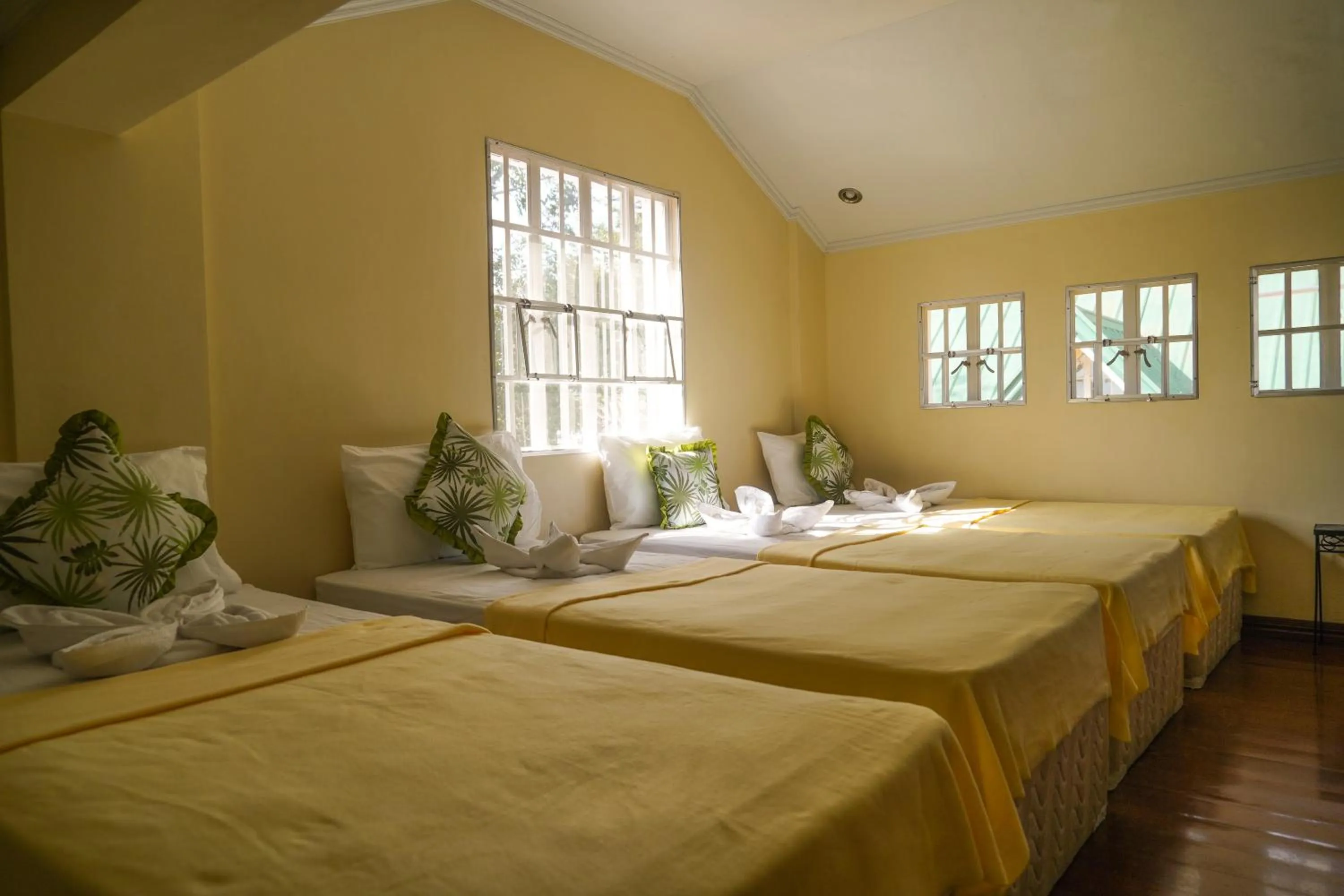 Bed in Charming Tagaytay Vacation Home