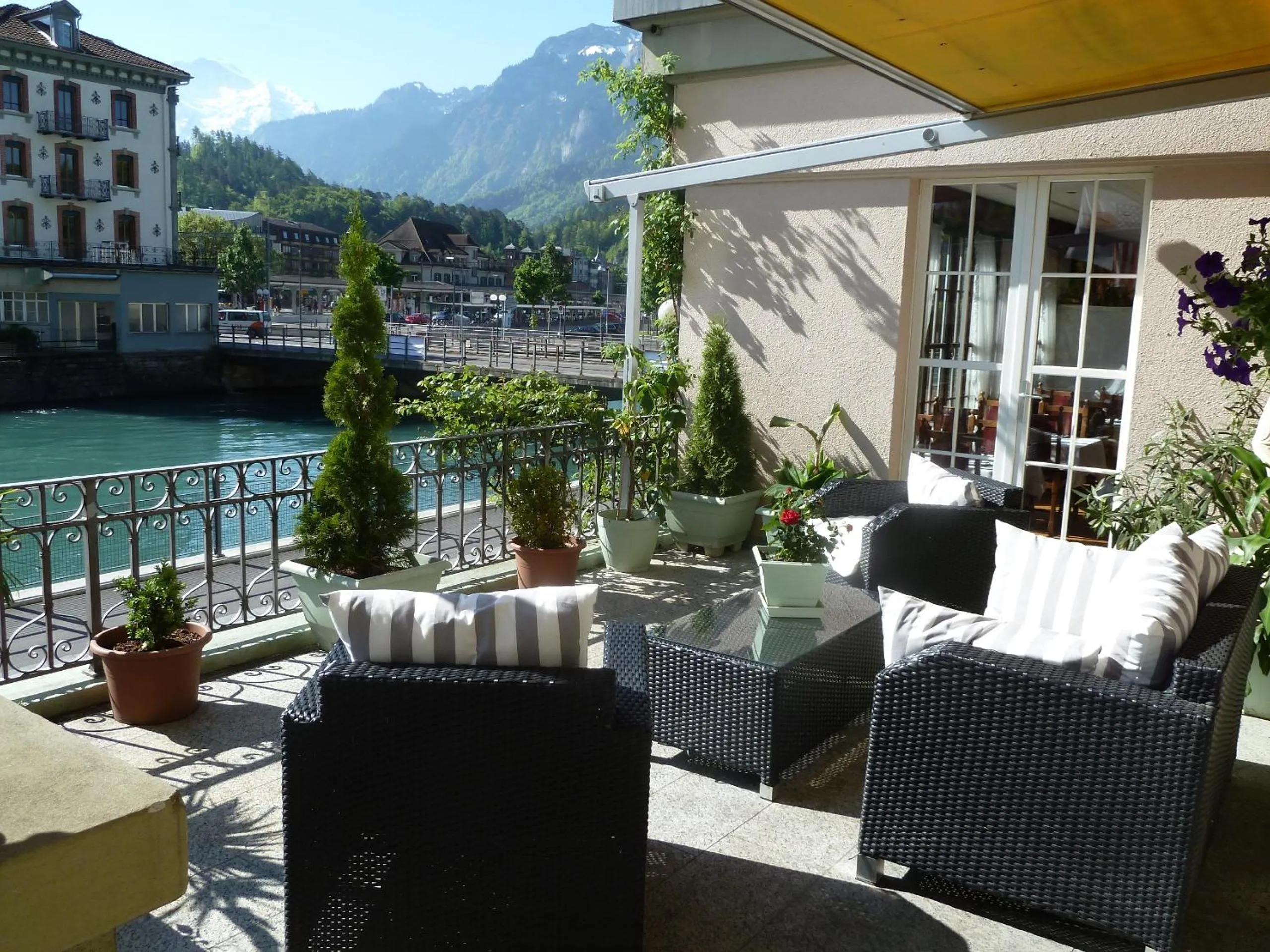 Bird's eye view in Hotel Central Continental