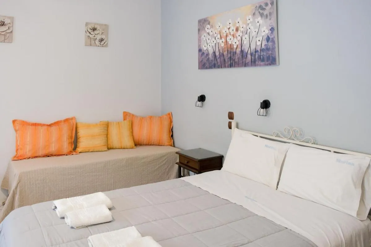 Bed in Marina Apartments, Agios Gordios Corfu