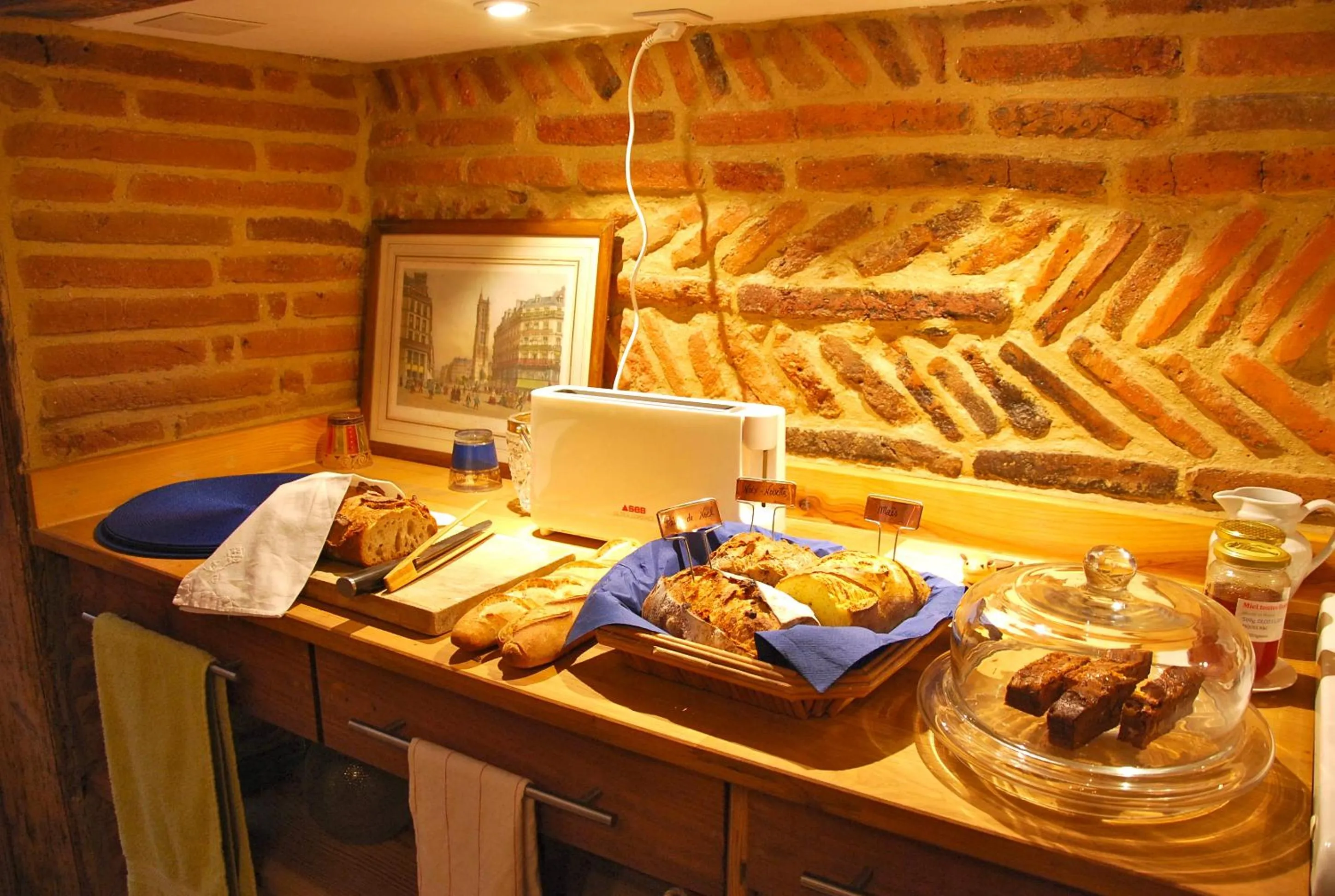 Breakfast in Ombre Rose