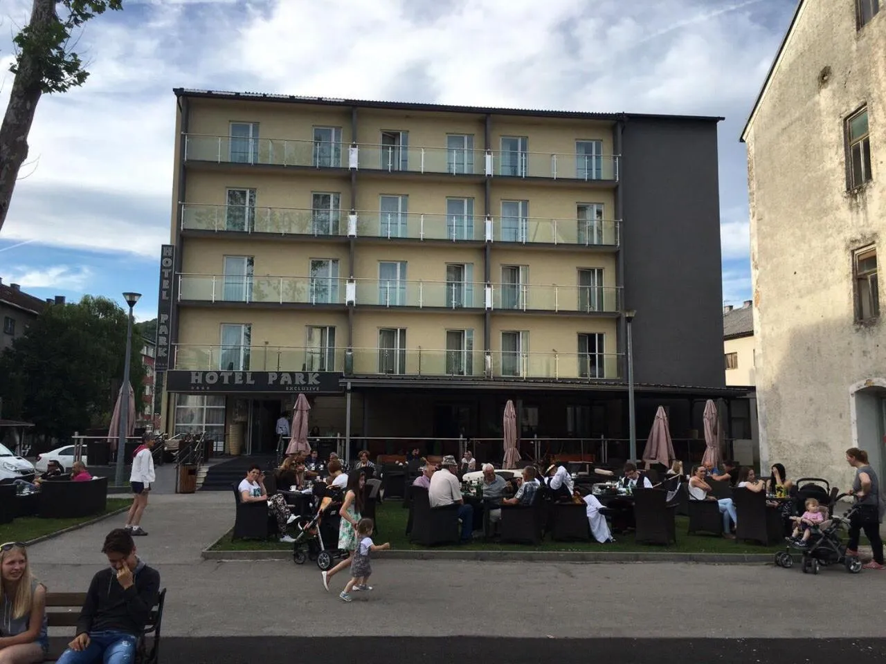 Property building in Hotel Park Exclusive