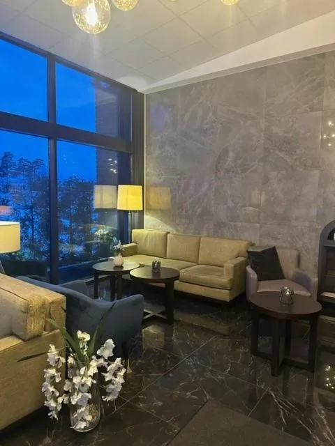 Seating area in Almnäs Park Hotel