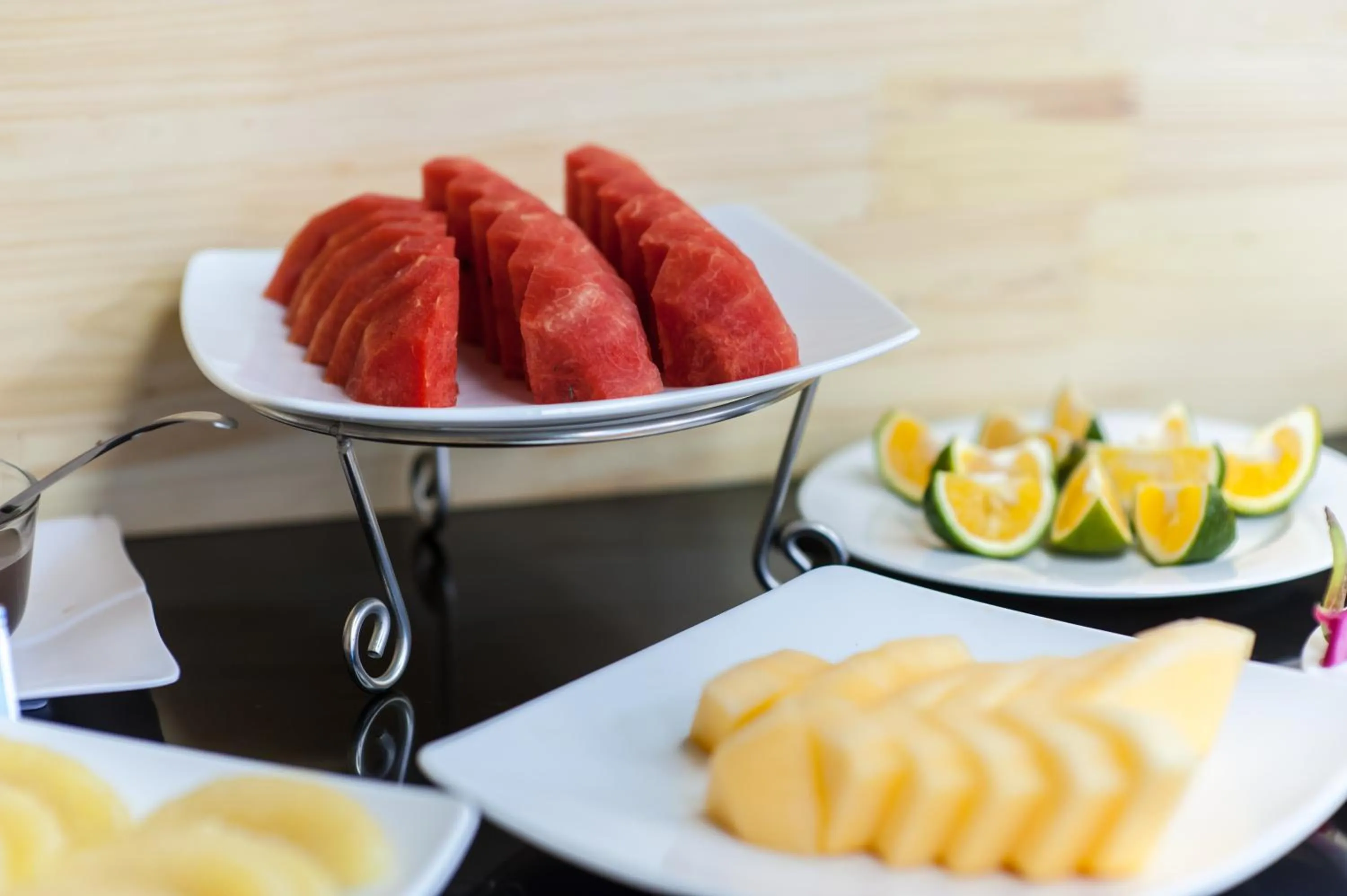 Buffet breakfast in Sancrest Residence Deltamas