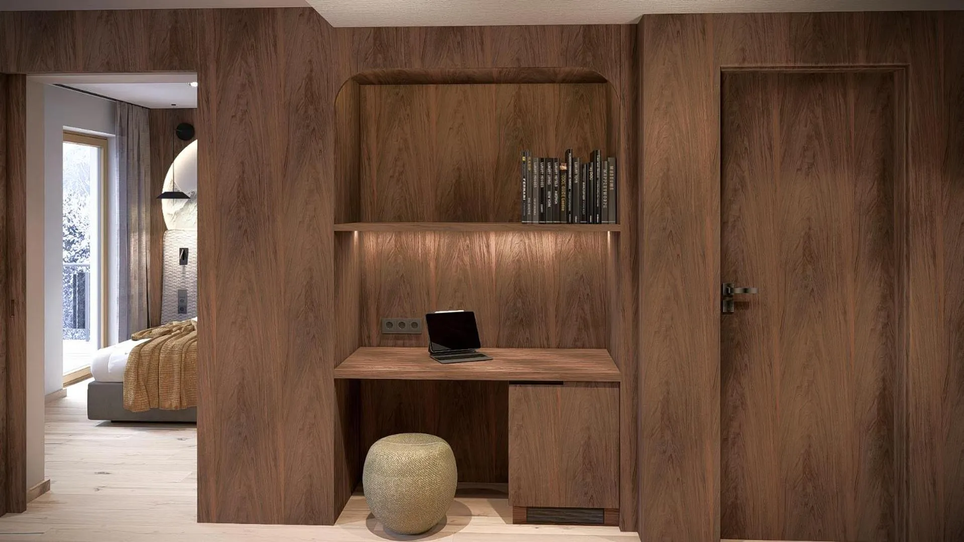 Decorative detail in Hotel Tirolerhof 4 Sterne Superior