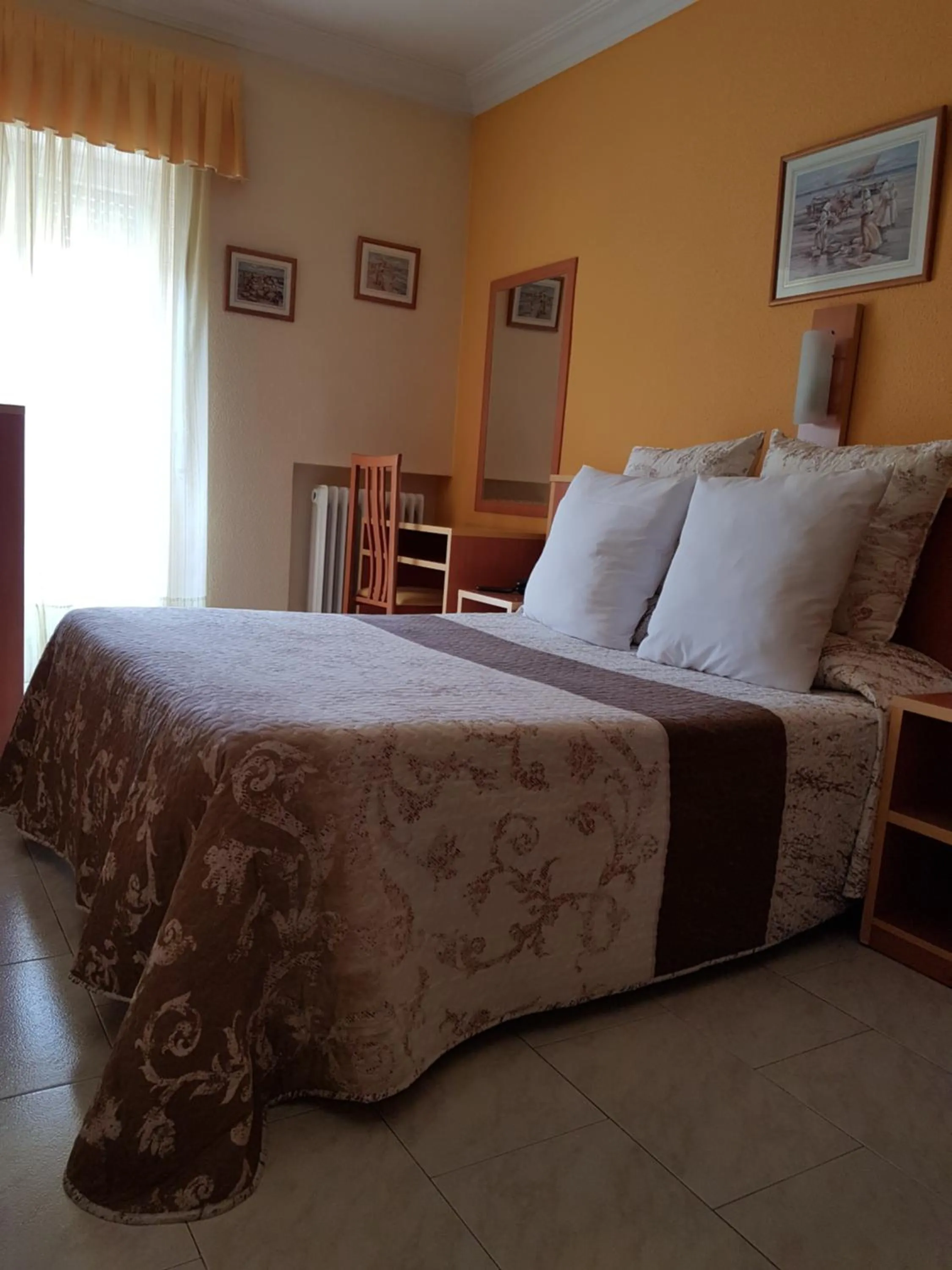 Bed in Hotel Fray Juán Gil