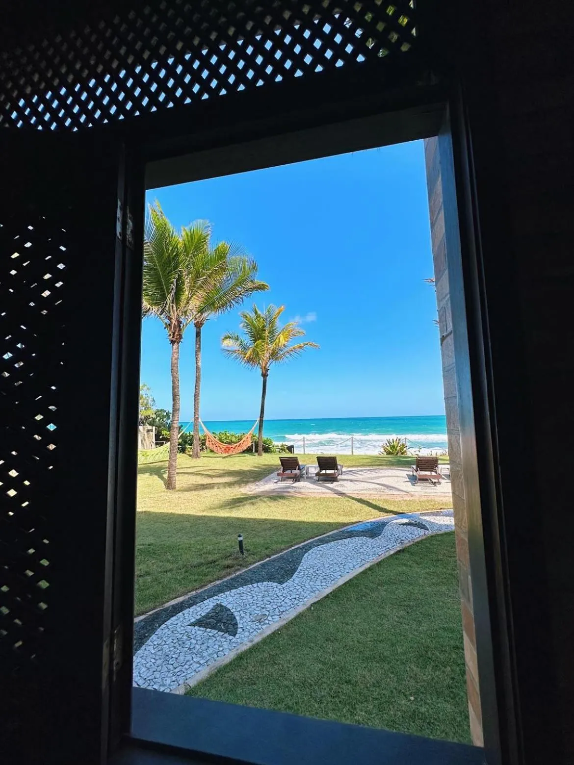 Sea view in Pousada Ecoporto