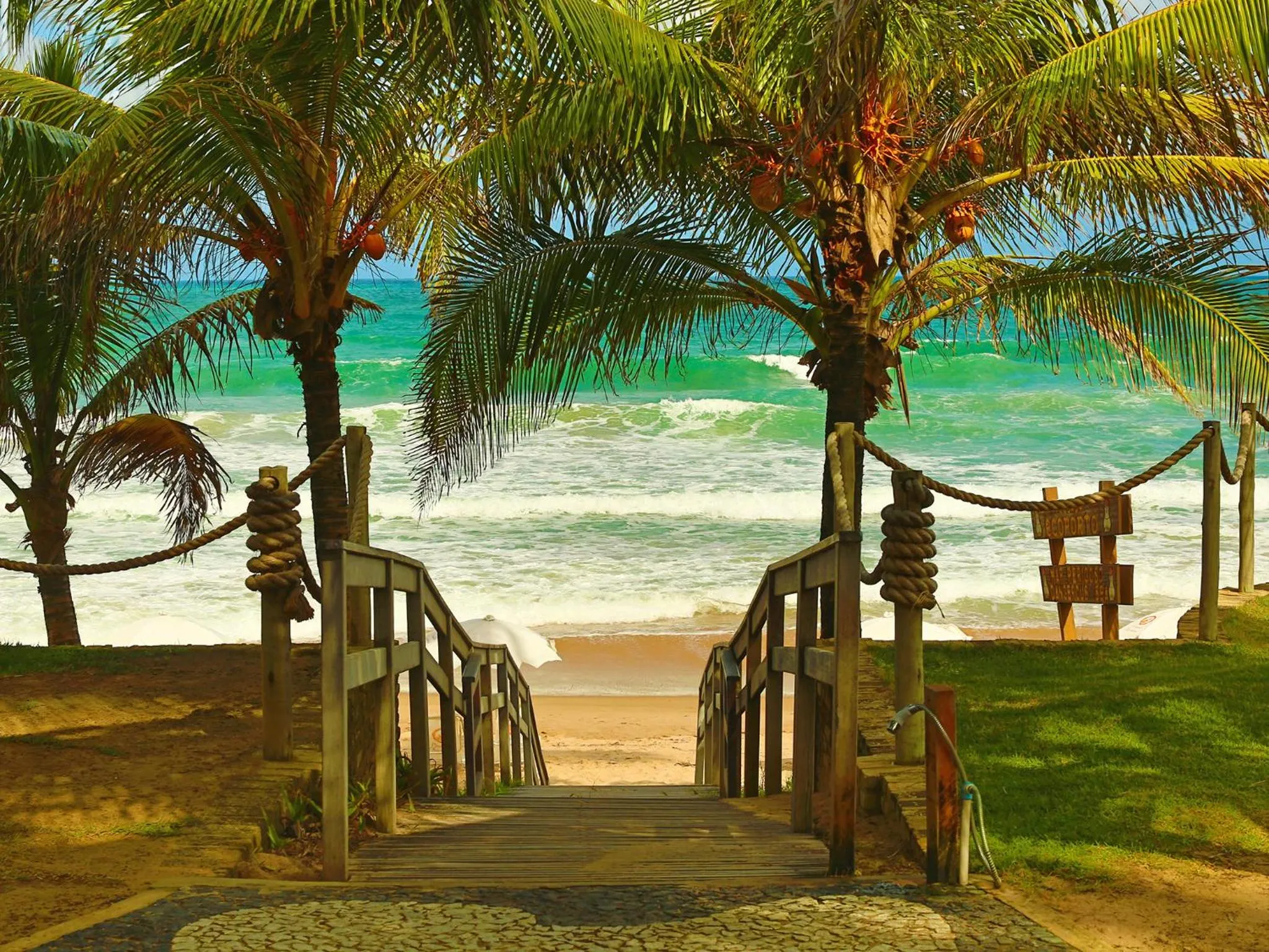 Garden in Pousada Ecoporto