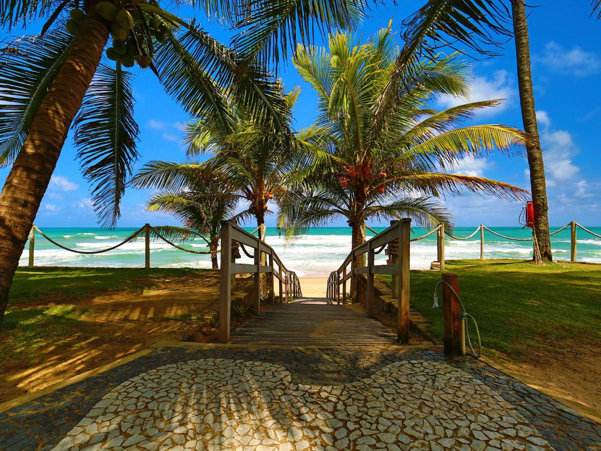 Garden in Pousada Ecoporto