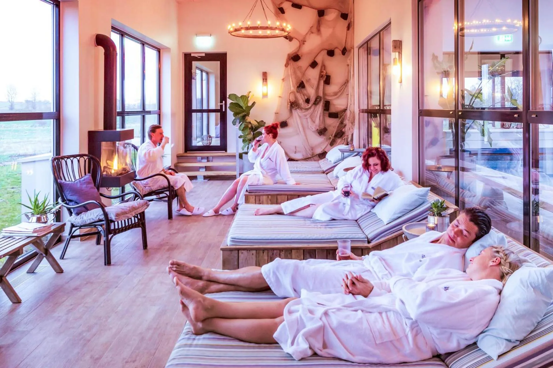 Bed in Hotell Mossbylund